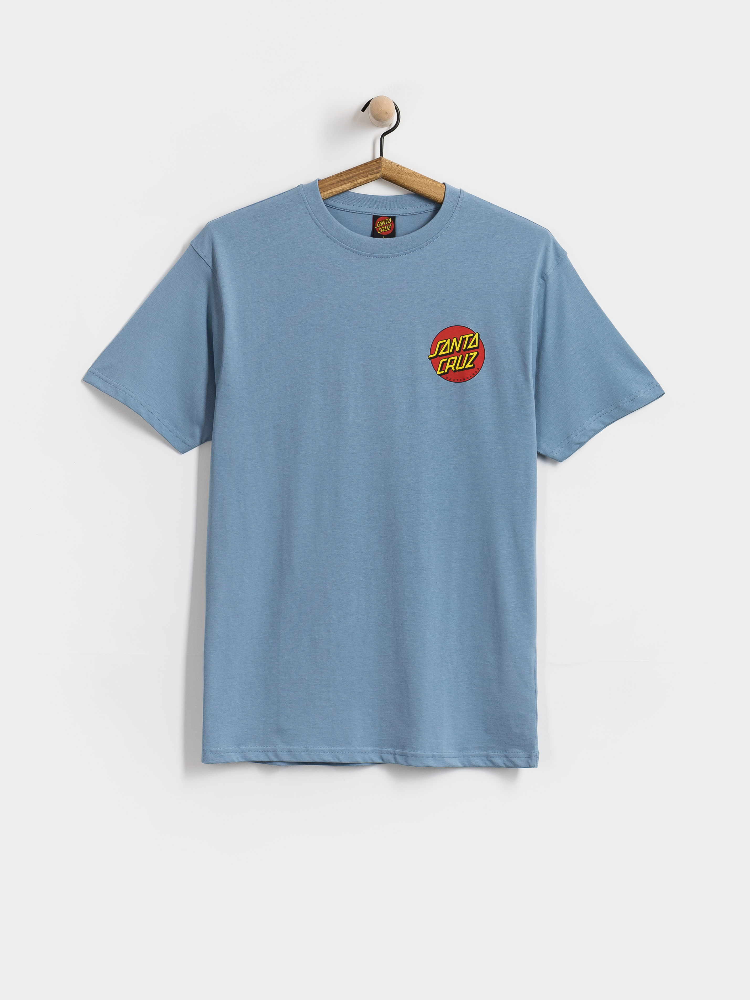 T-shirt Santa Cruz Classic Dot Chest (faded denim)