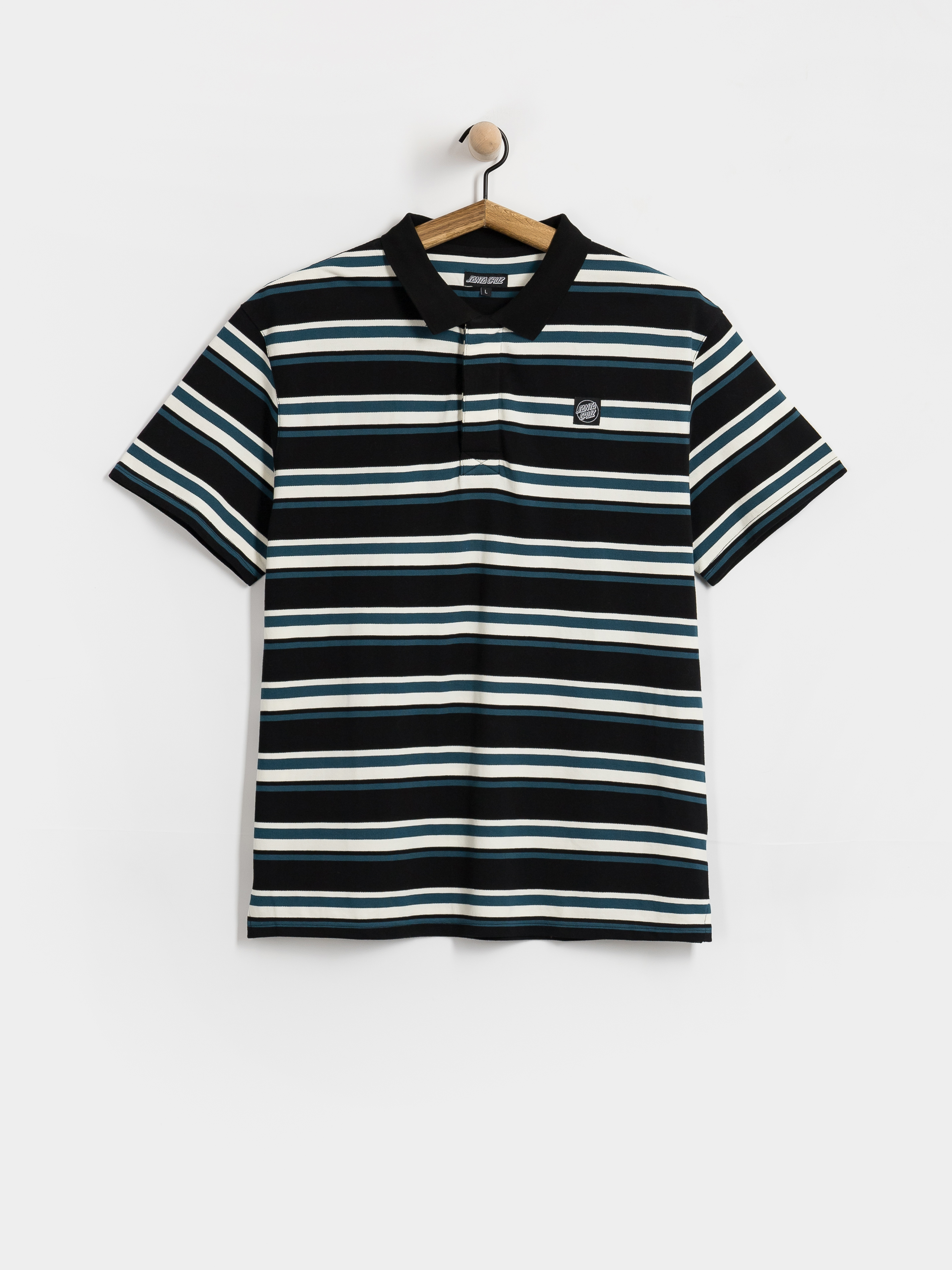 Polo Santa Cruz Cera (black/dark teal)