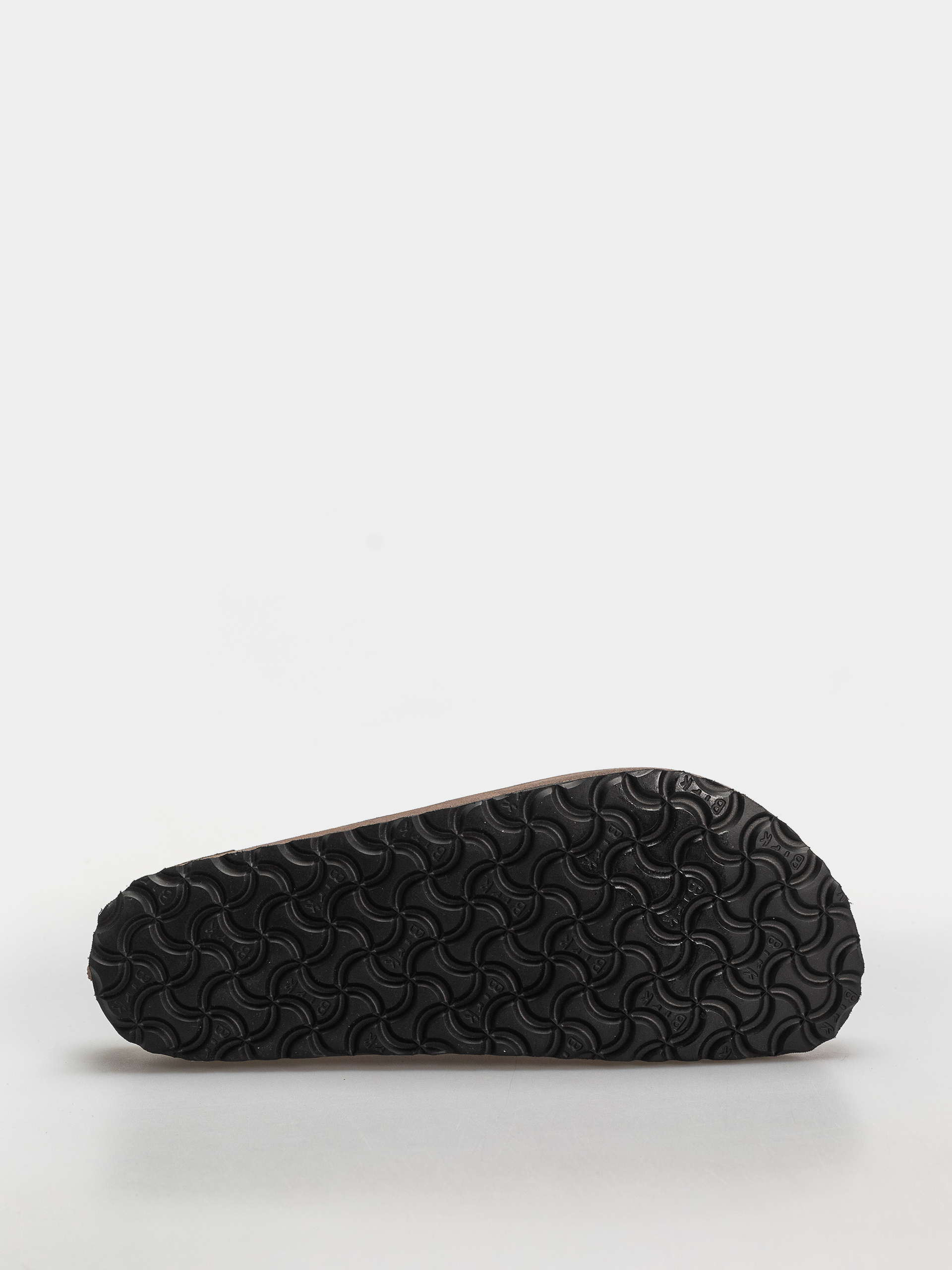 Klapki Birkenstock Naples Wrapped Suede Leather Regular (concrete gray)