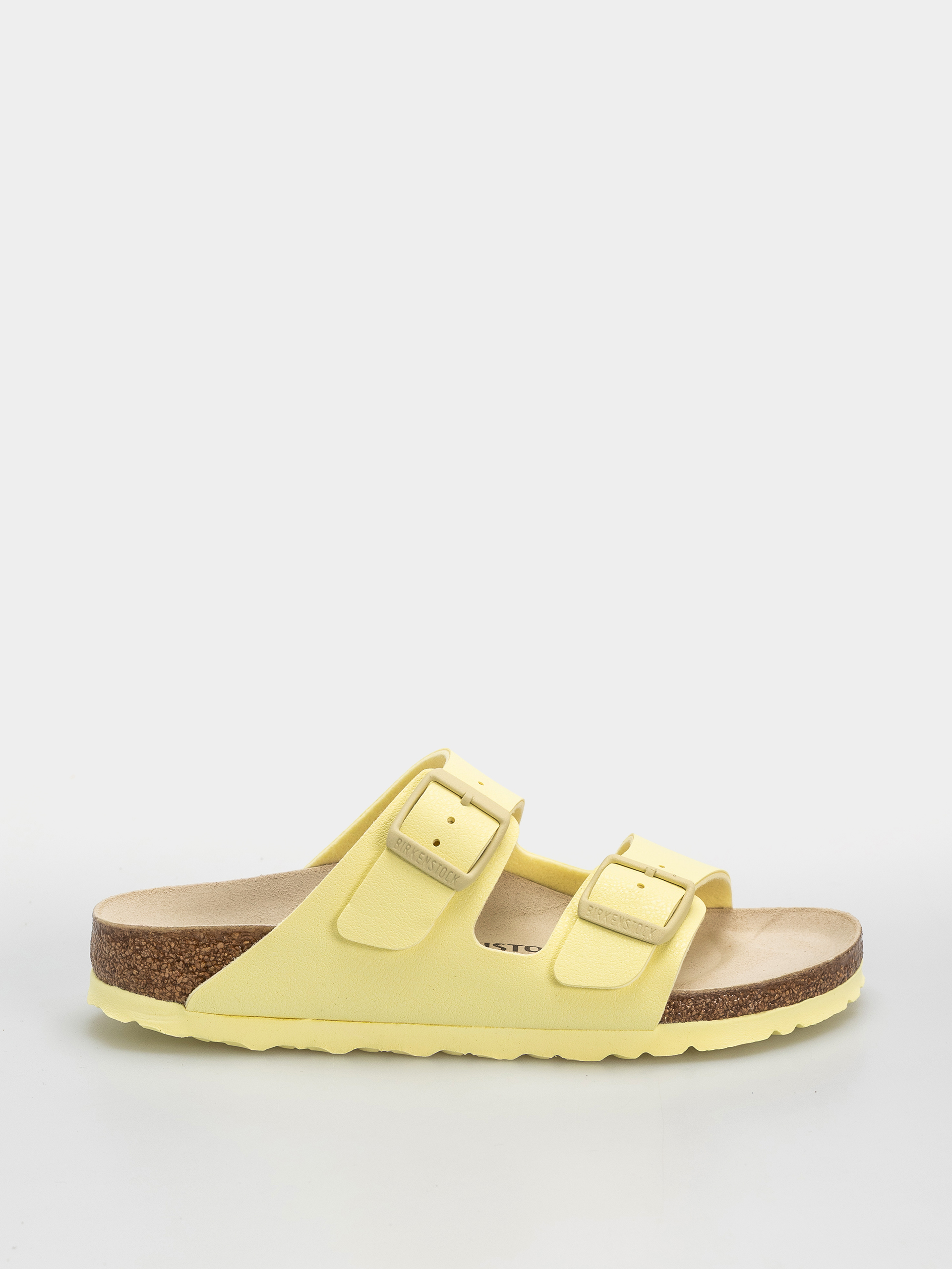 Klapki Birkenstock Arizona Birko Flor Nubuk Narrow (popcorn)