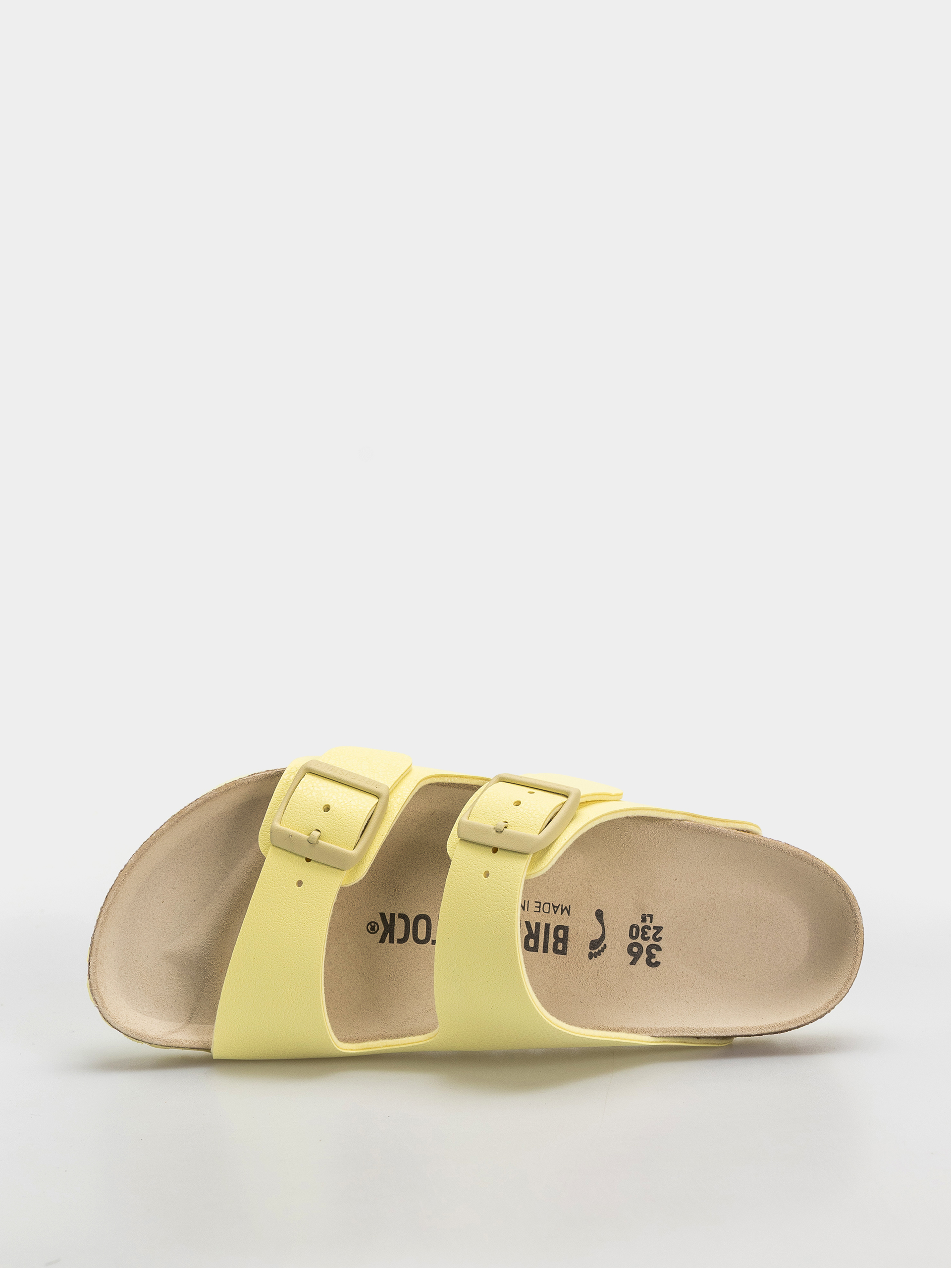 Klapki Birkenstock Arizona Birko Flor Nubuk Narrow (popcorn)