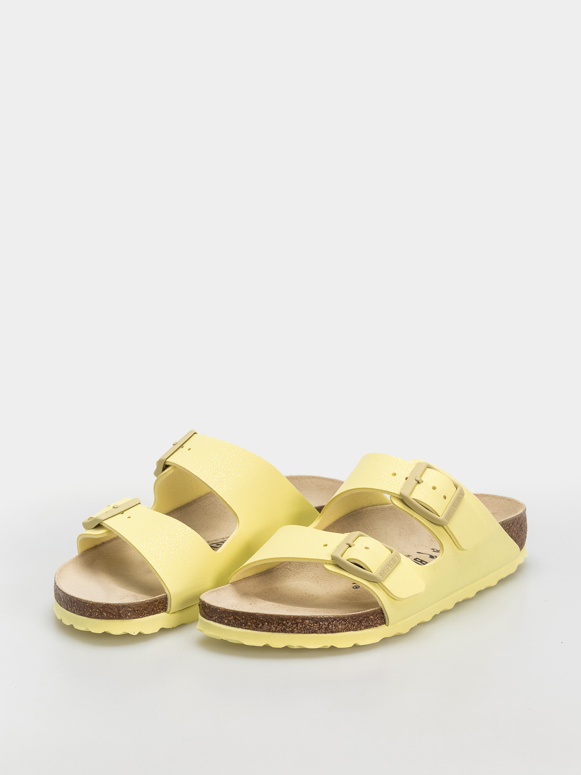 Klapki Birkenstock Arizona Birko Flor Nubuk Narrow (popcorn)