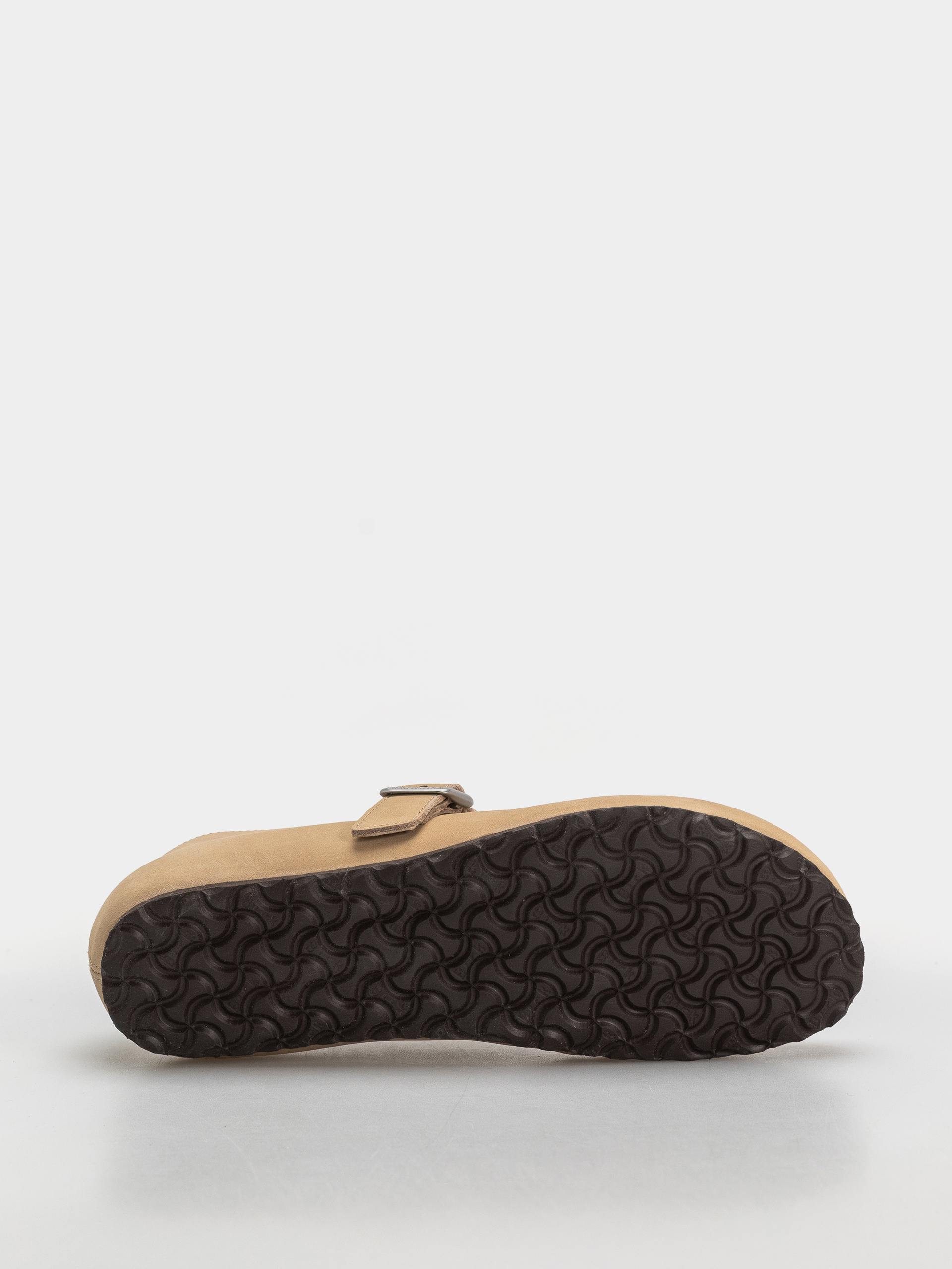 Klapki Birkenstock Santa Clarita Nubuck Leather Narrow Wmn (sandcastle)