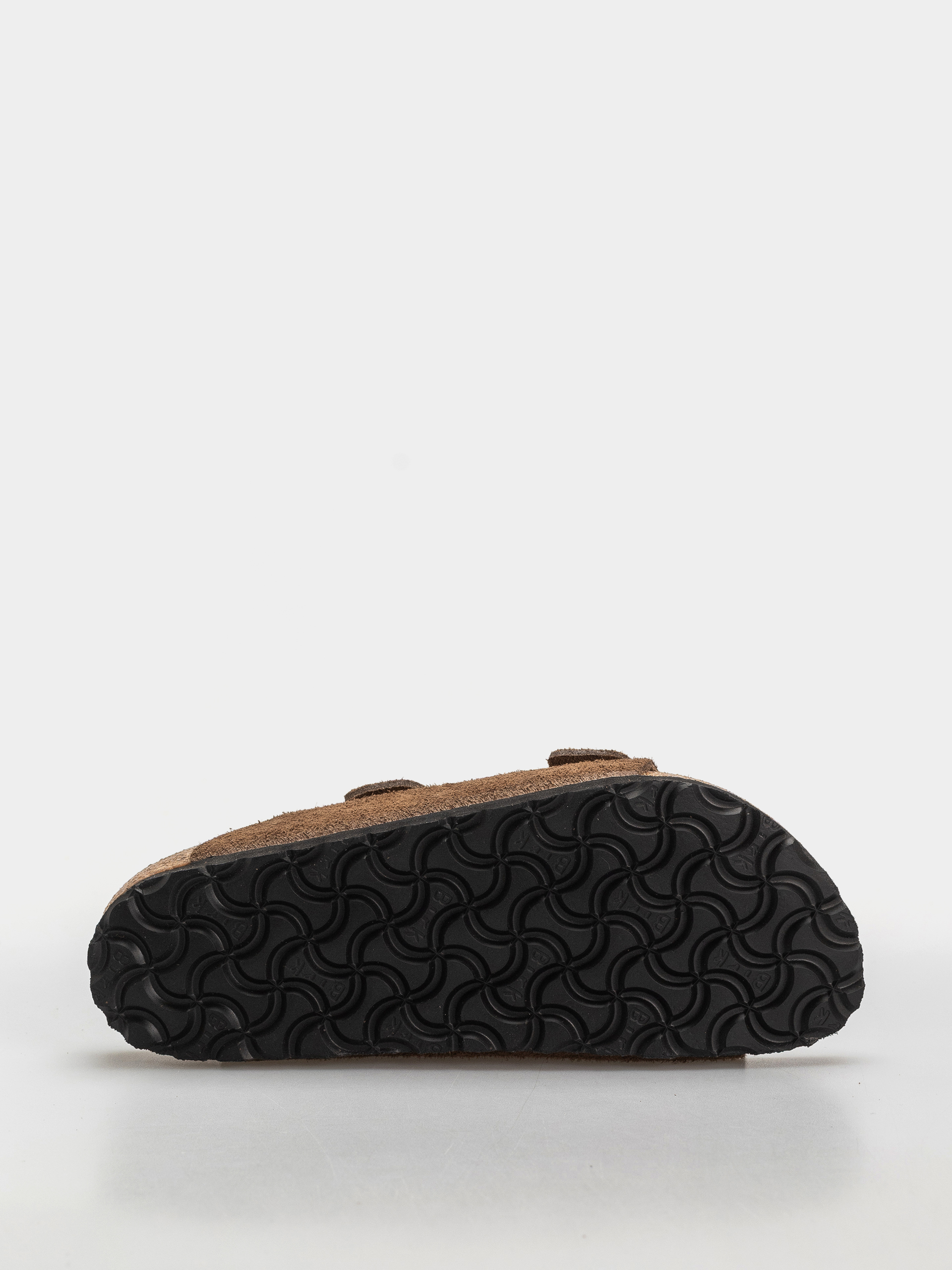 Klapki Birkenstock Arizona Suede Leather Narrow (dark tea)