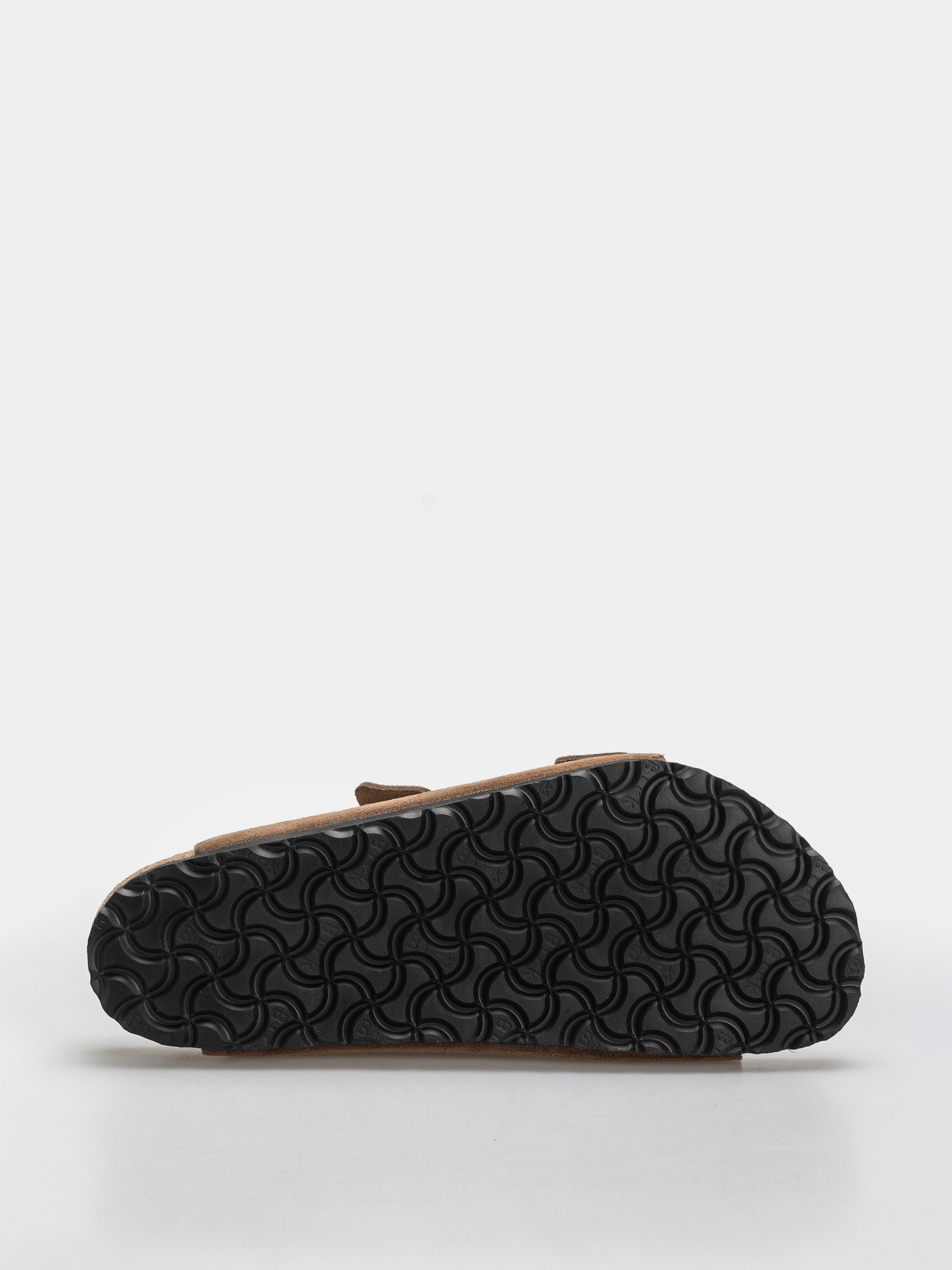 Klapki Birkenstock Arizona Suede Leather Regular (dark tea)
