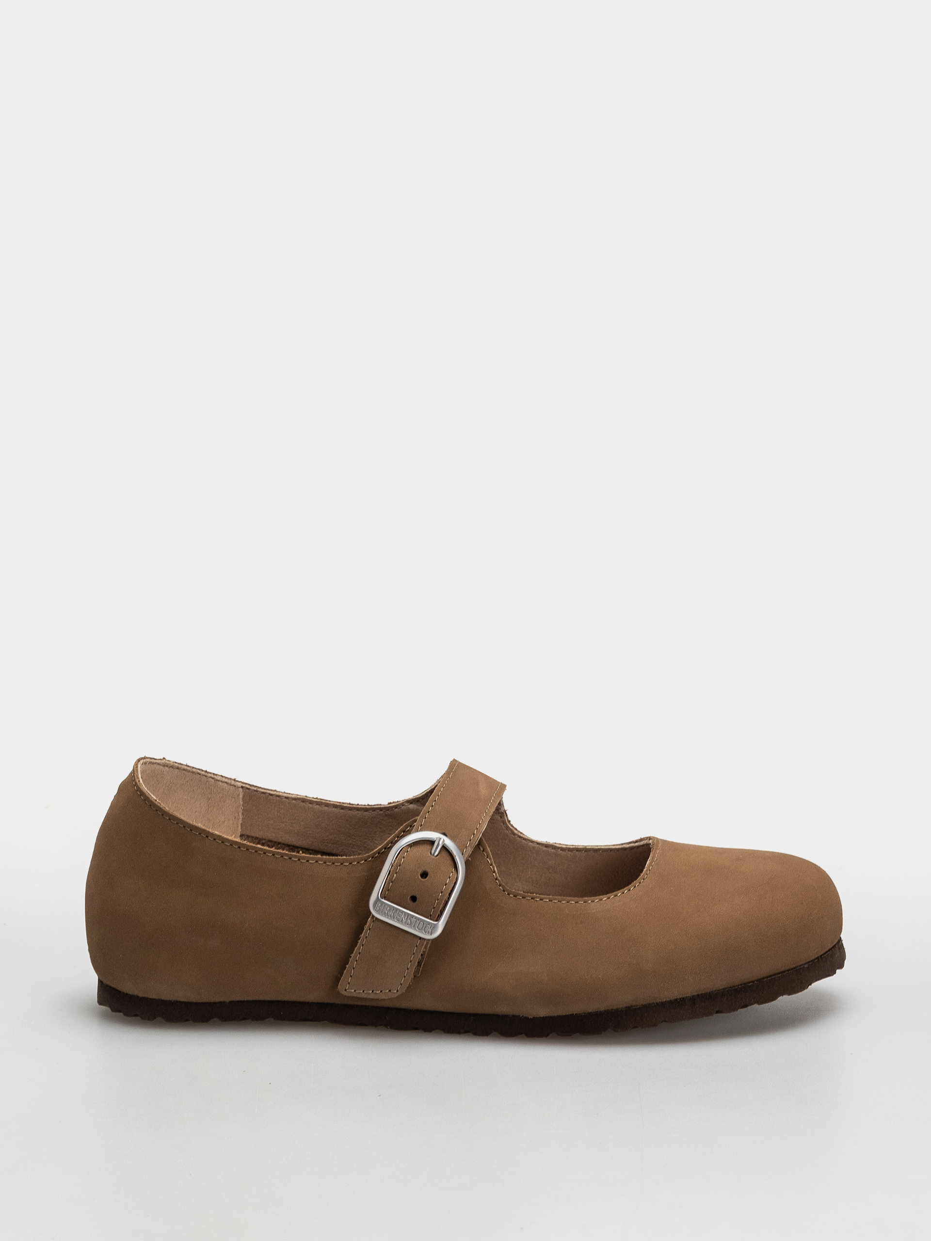 Klapki Birkenstock Santa Clarita Nubuck Leather Narrow Wmn