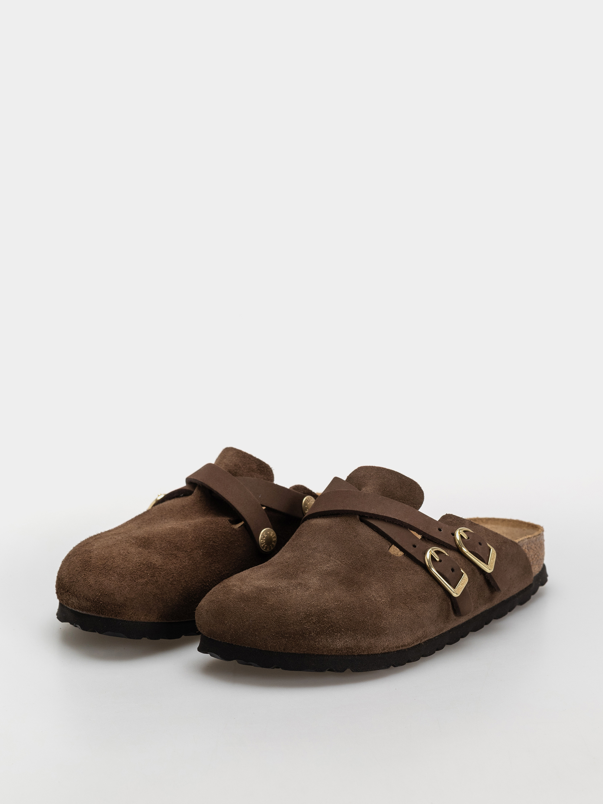Klapki Birkenstock Blair Suede Leather Narrow Wmn (carafe)