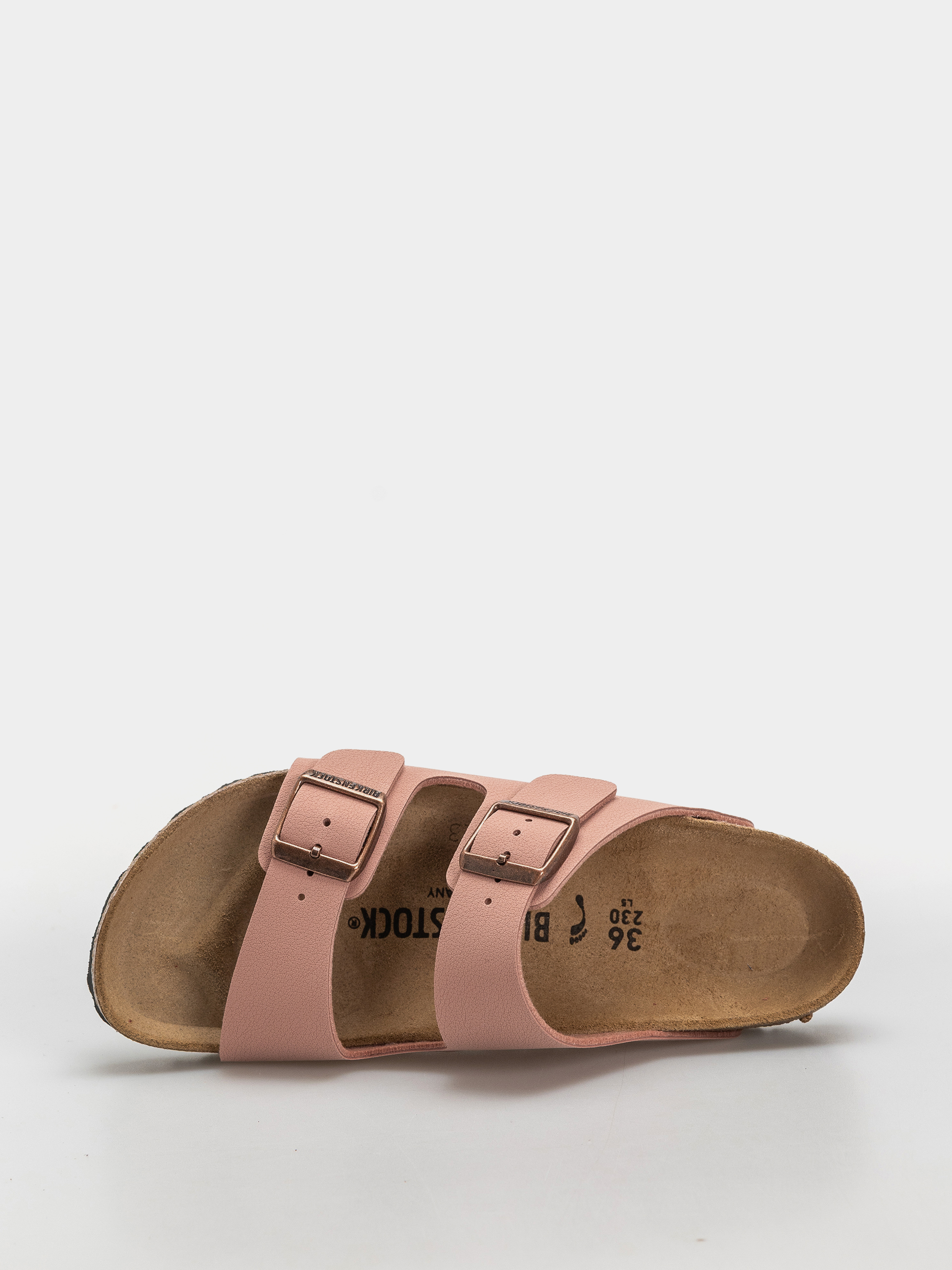 Klapki Birkenstock Arizona Birkibuc Narrow (pink clay)