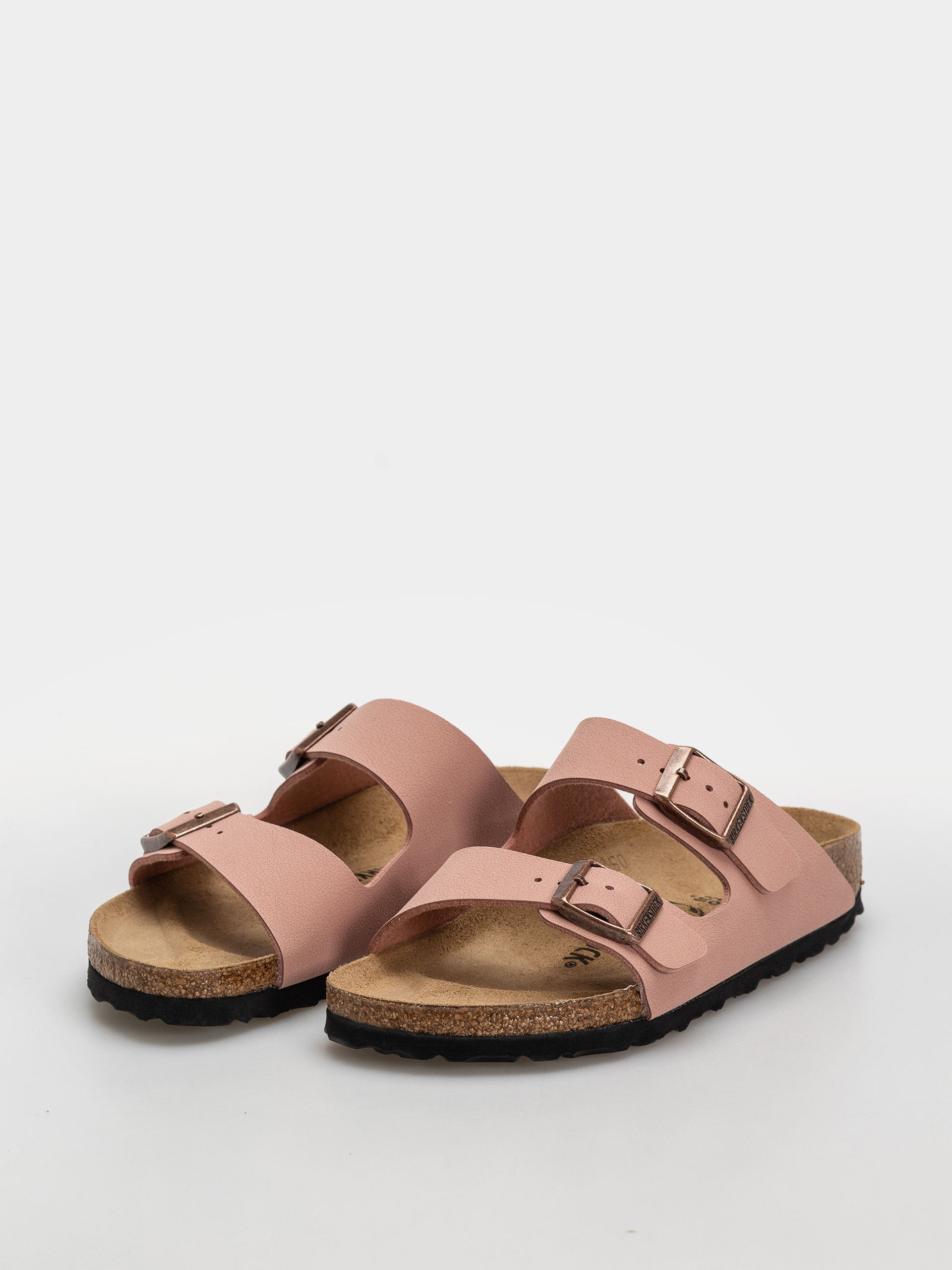 Klapki Birkenstock Arizona Birkibuc Narrow (pink clay)