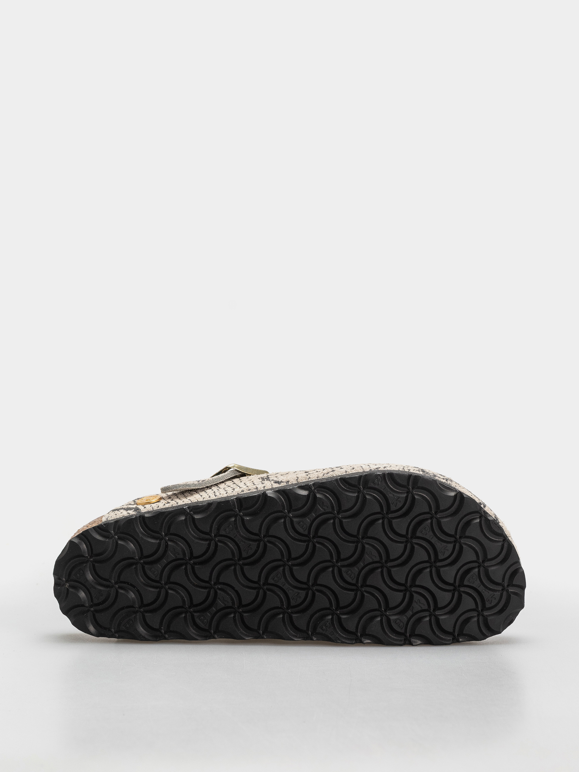 Klapki Birkenstock Boston Rivet Logo Suede Leather Narrow Wmn (snake oyster)