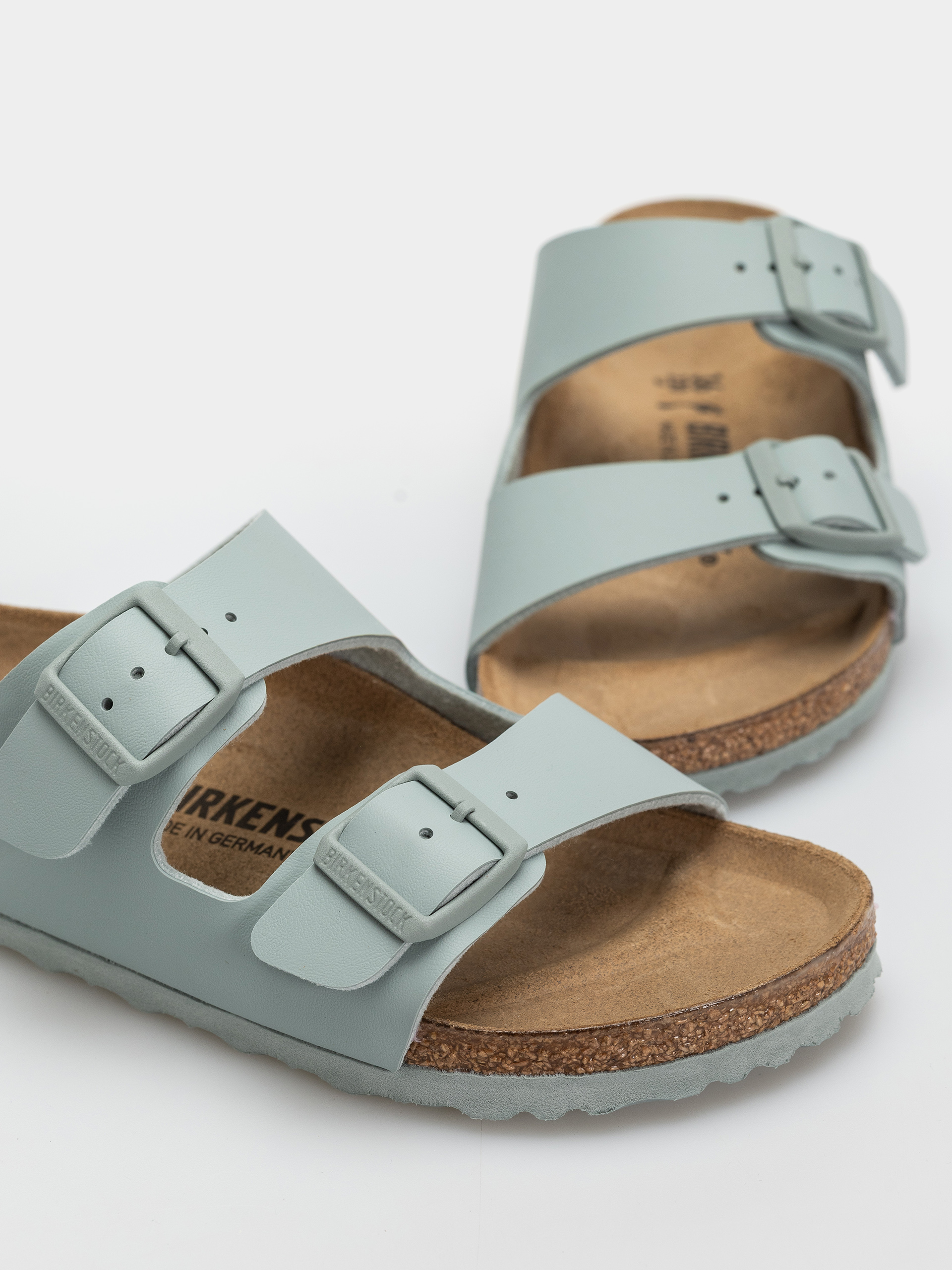 Klapki Birkenstock Arizona Birko Flor Narrow (pure sage)