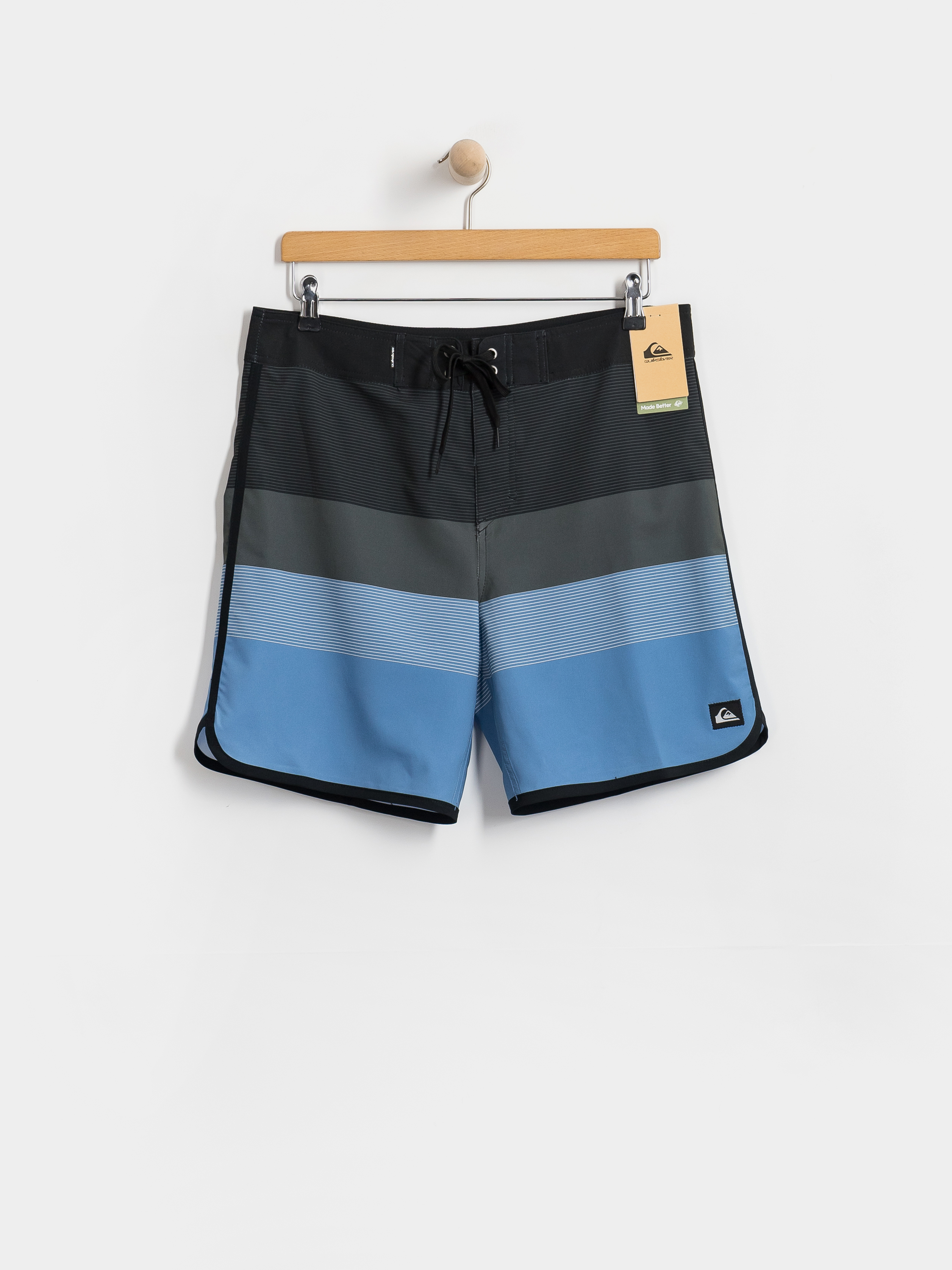 Boardshorty Quiksilver Surfsilk Scallop 18 (black tijuana)
