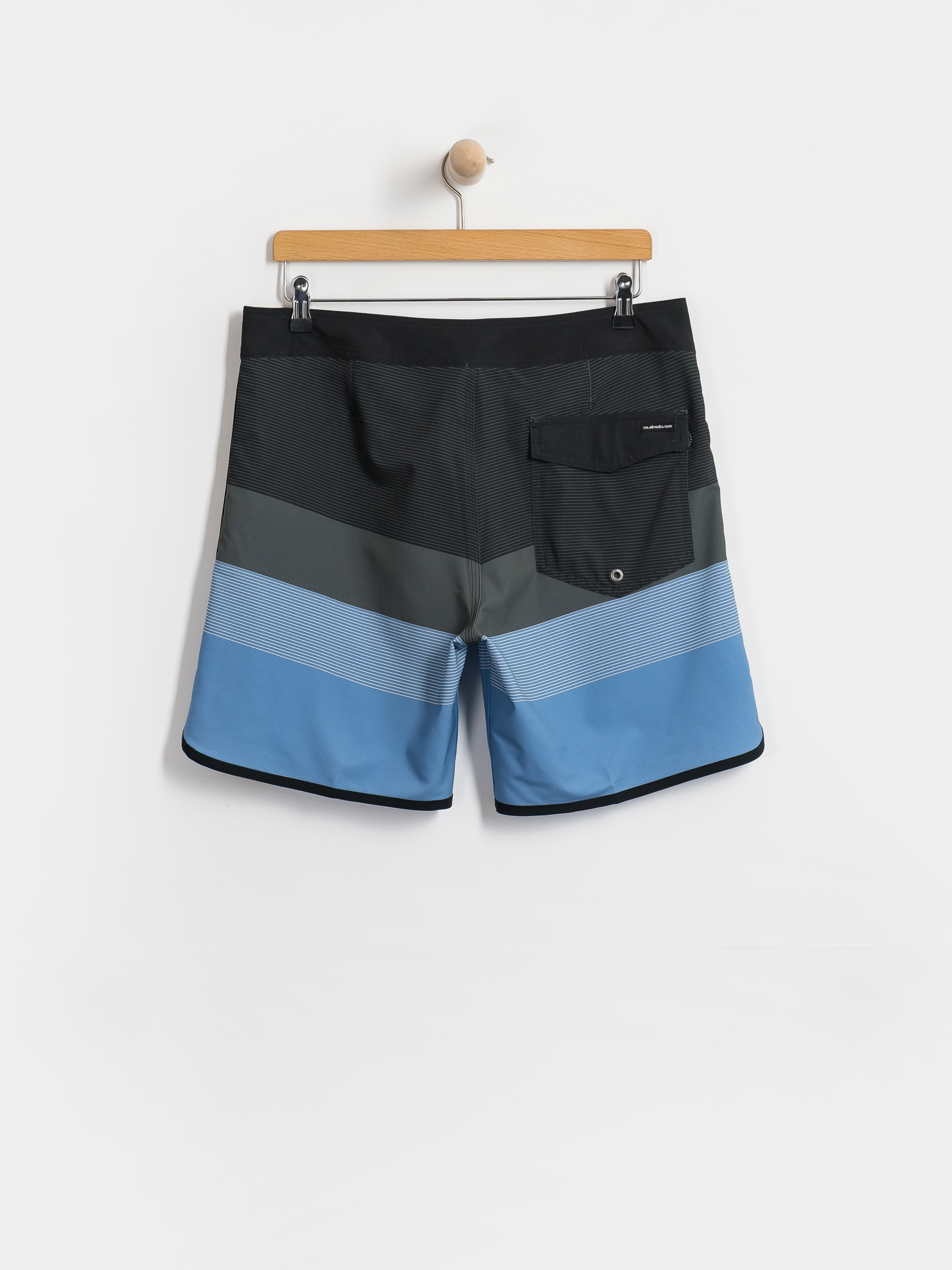 Boardshorty Quiksilver Surfsilk Scallop 18 (black tijuana)