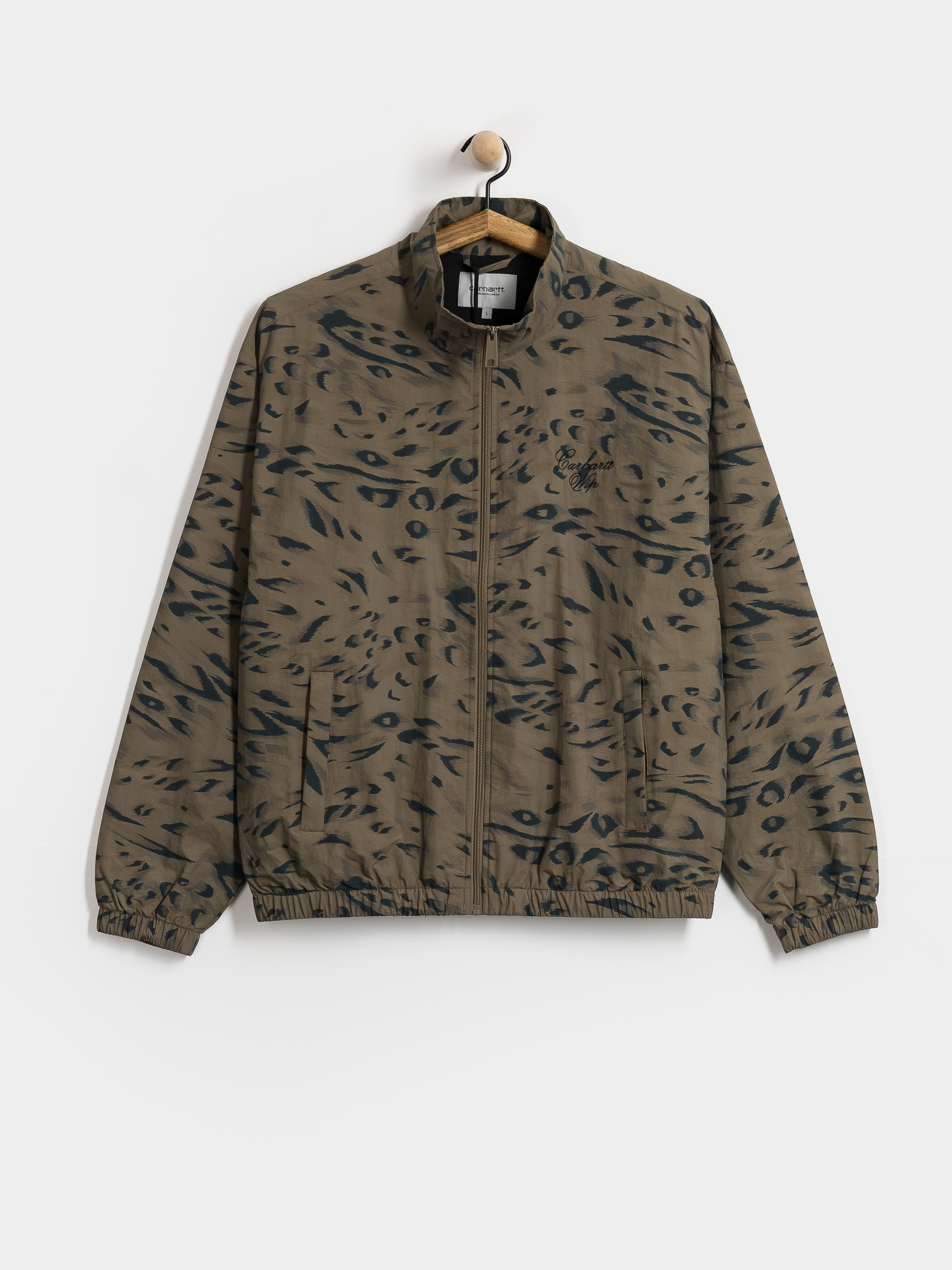 Kurtka Carhartt WIP Travon (duck feather print cypress/black)