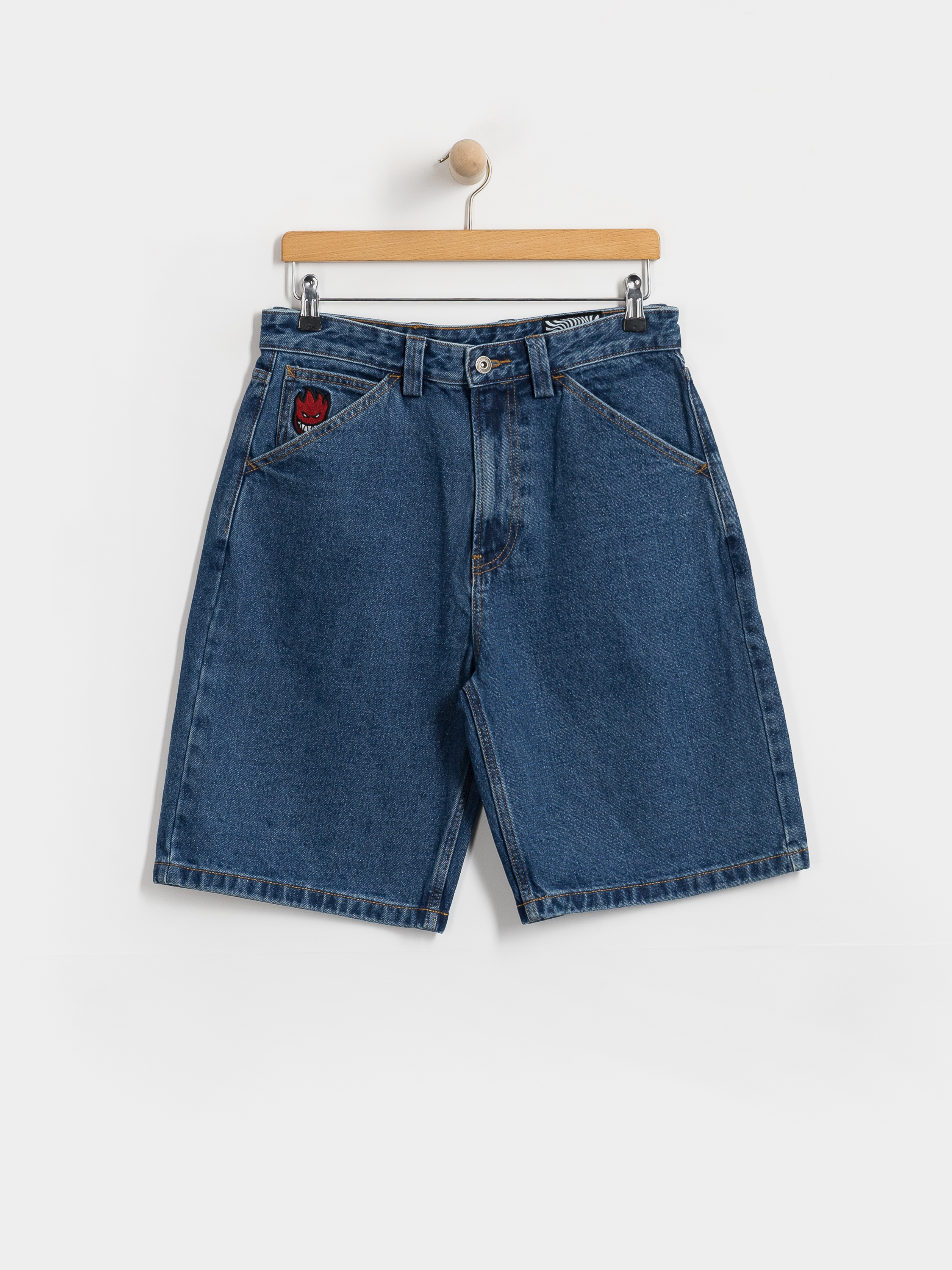 Szorty Spitfire Bighead Fill Denim