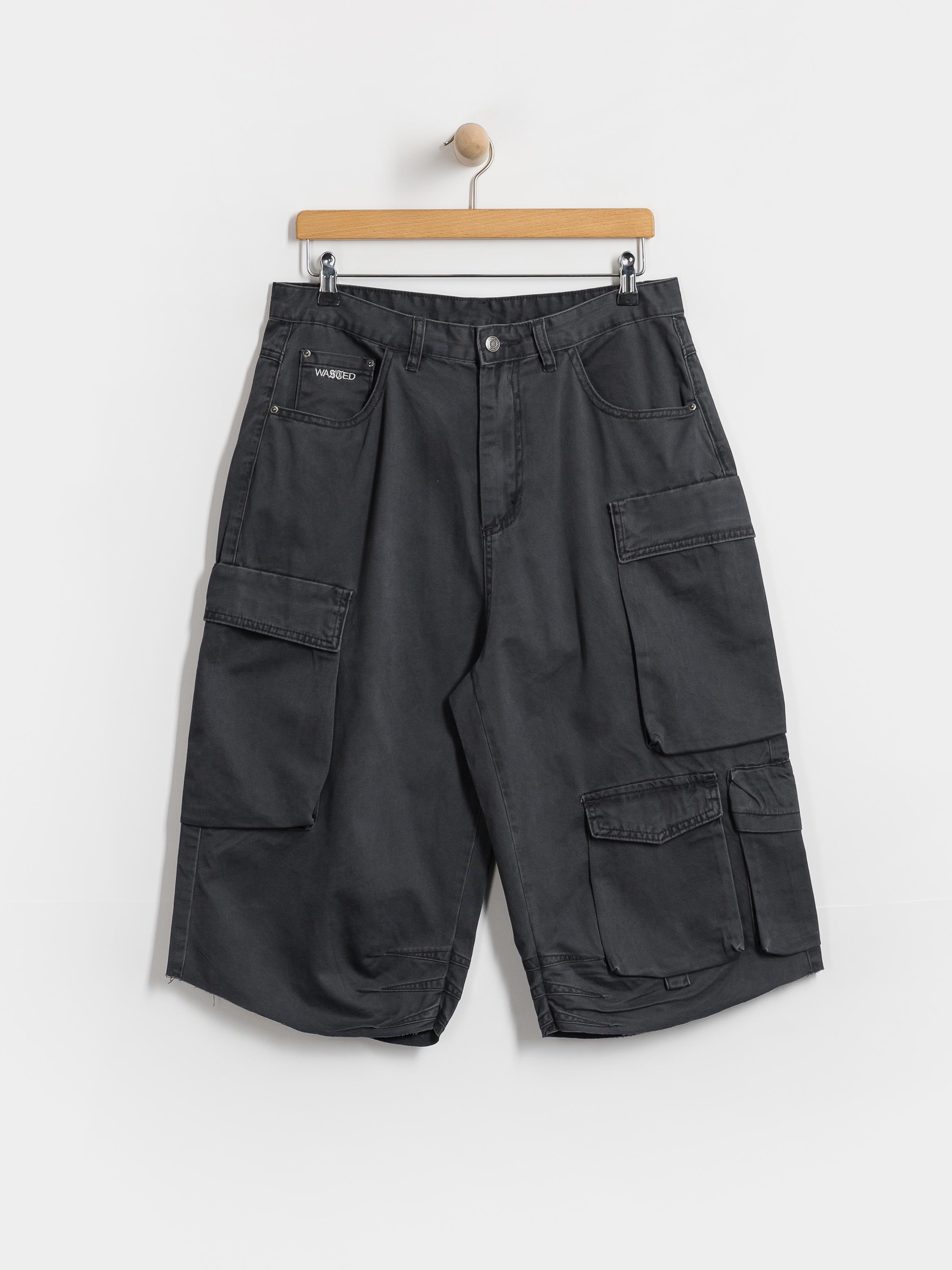 Szorty Wasted Paris Grant (faded black)