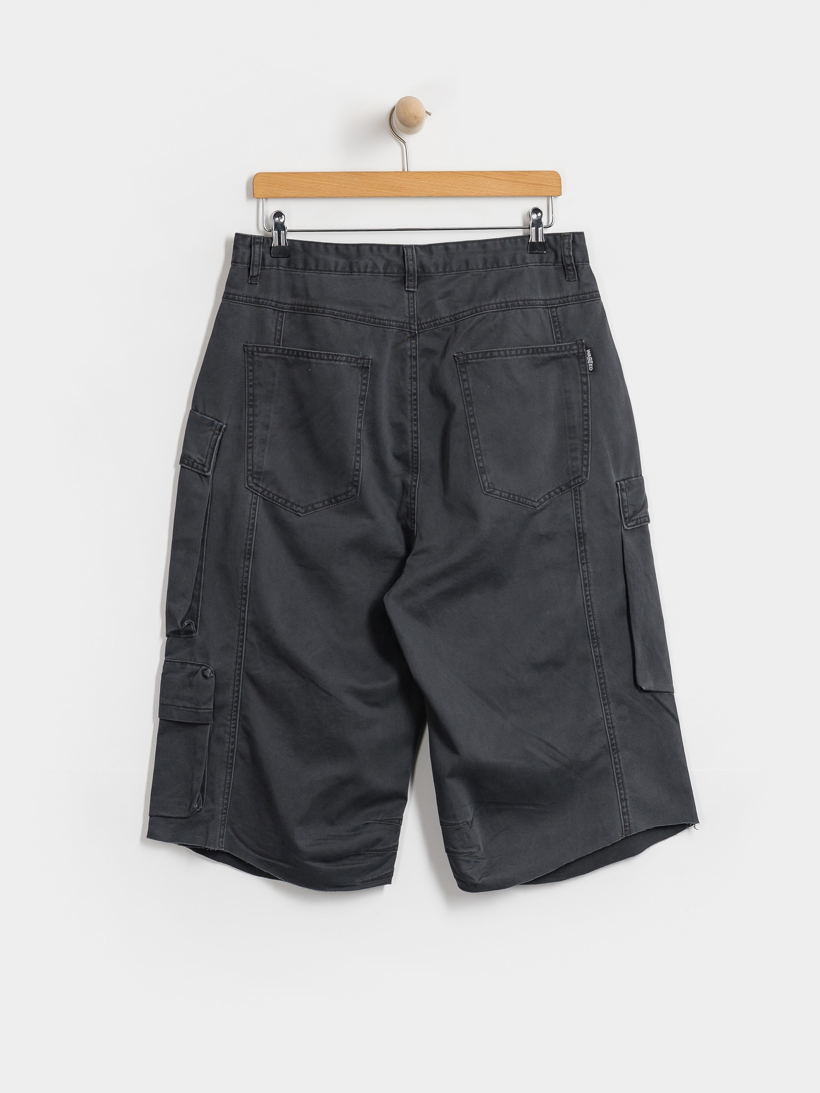 Szorty Wasted Paris Grant (faded black)