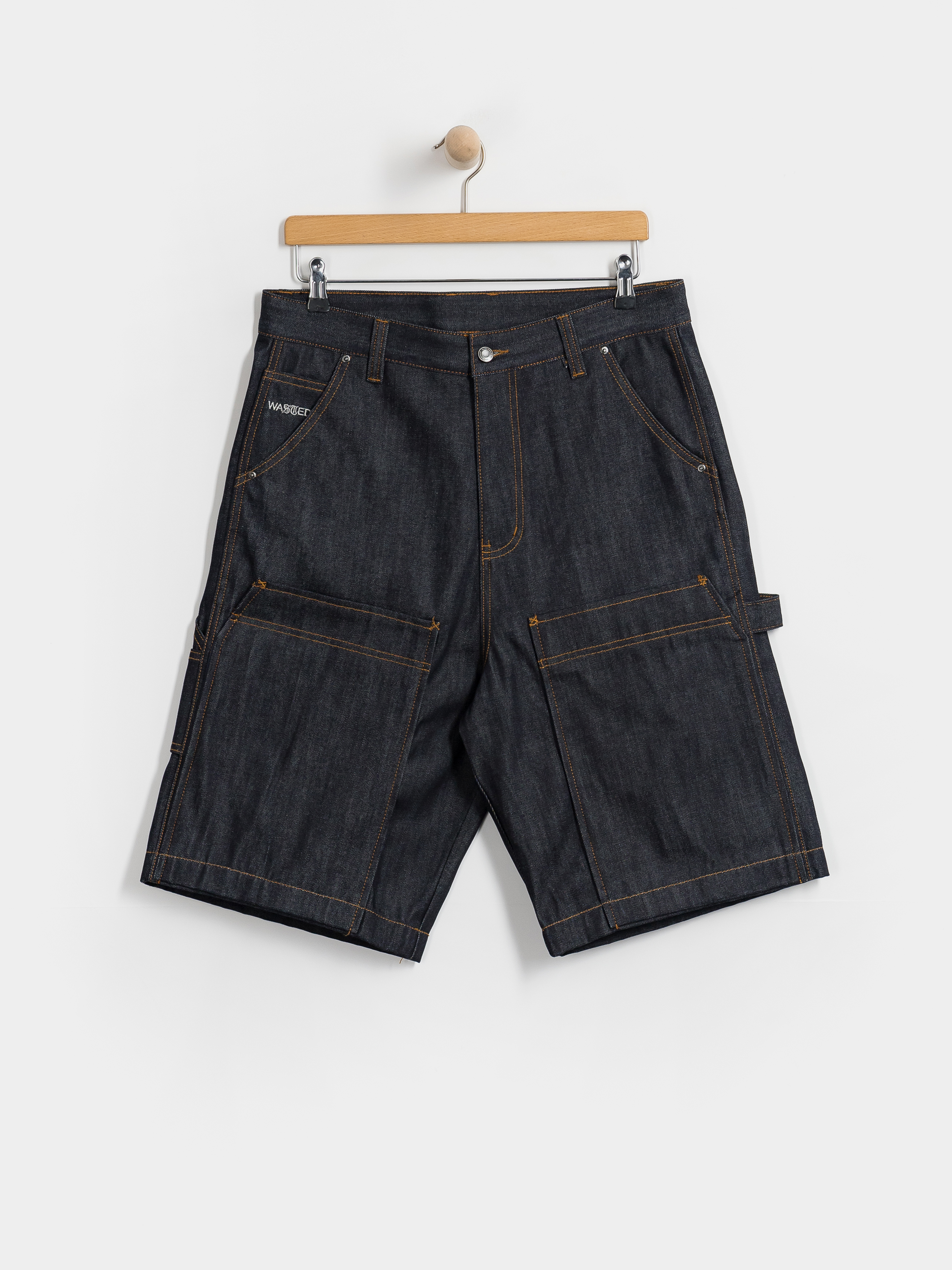 Szorty Wasted Paris Hammer Selvedge (selvedge blue)