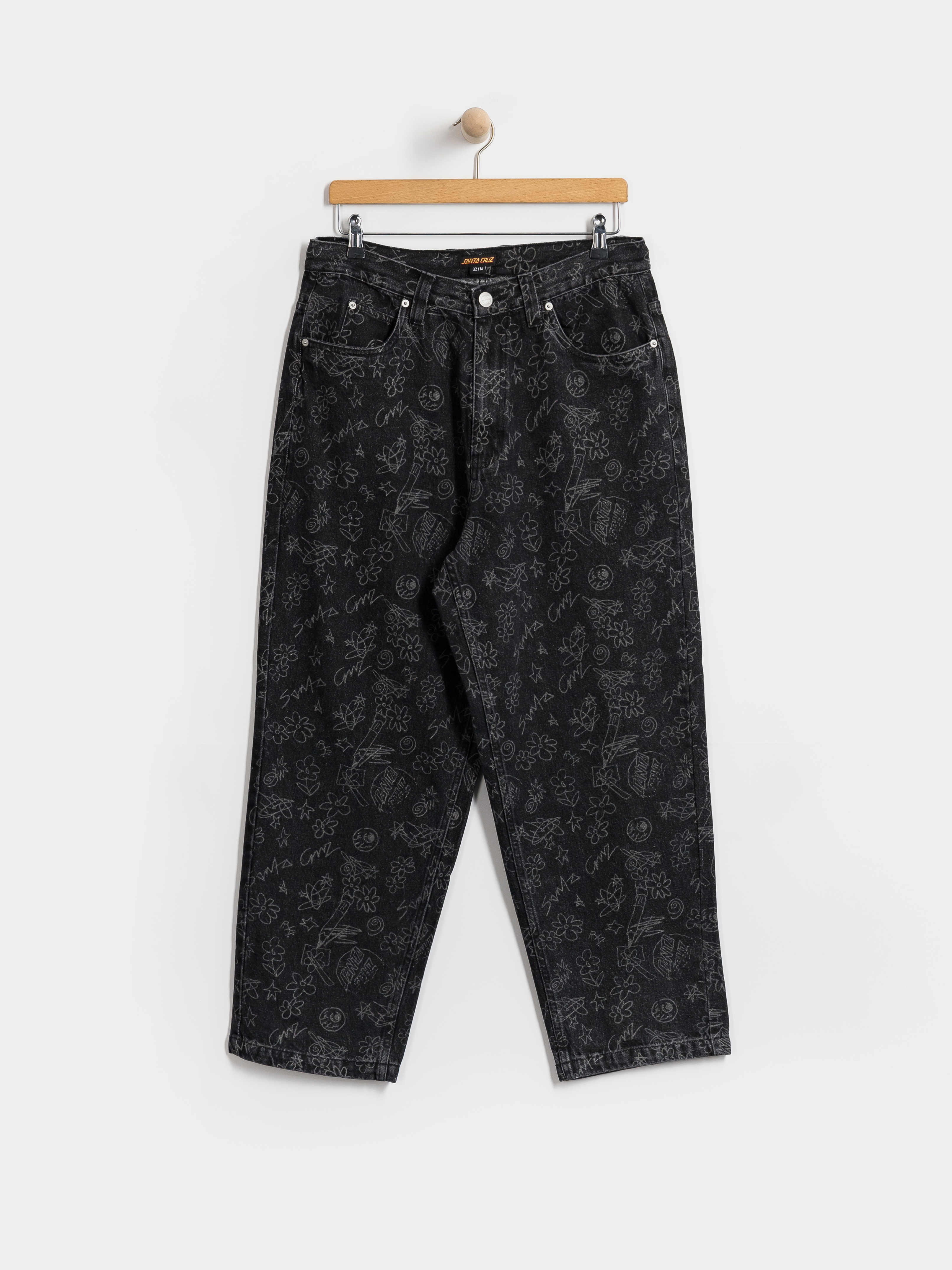Spodnie Santa Cruz Big Pants (artificial scribble)
