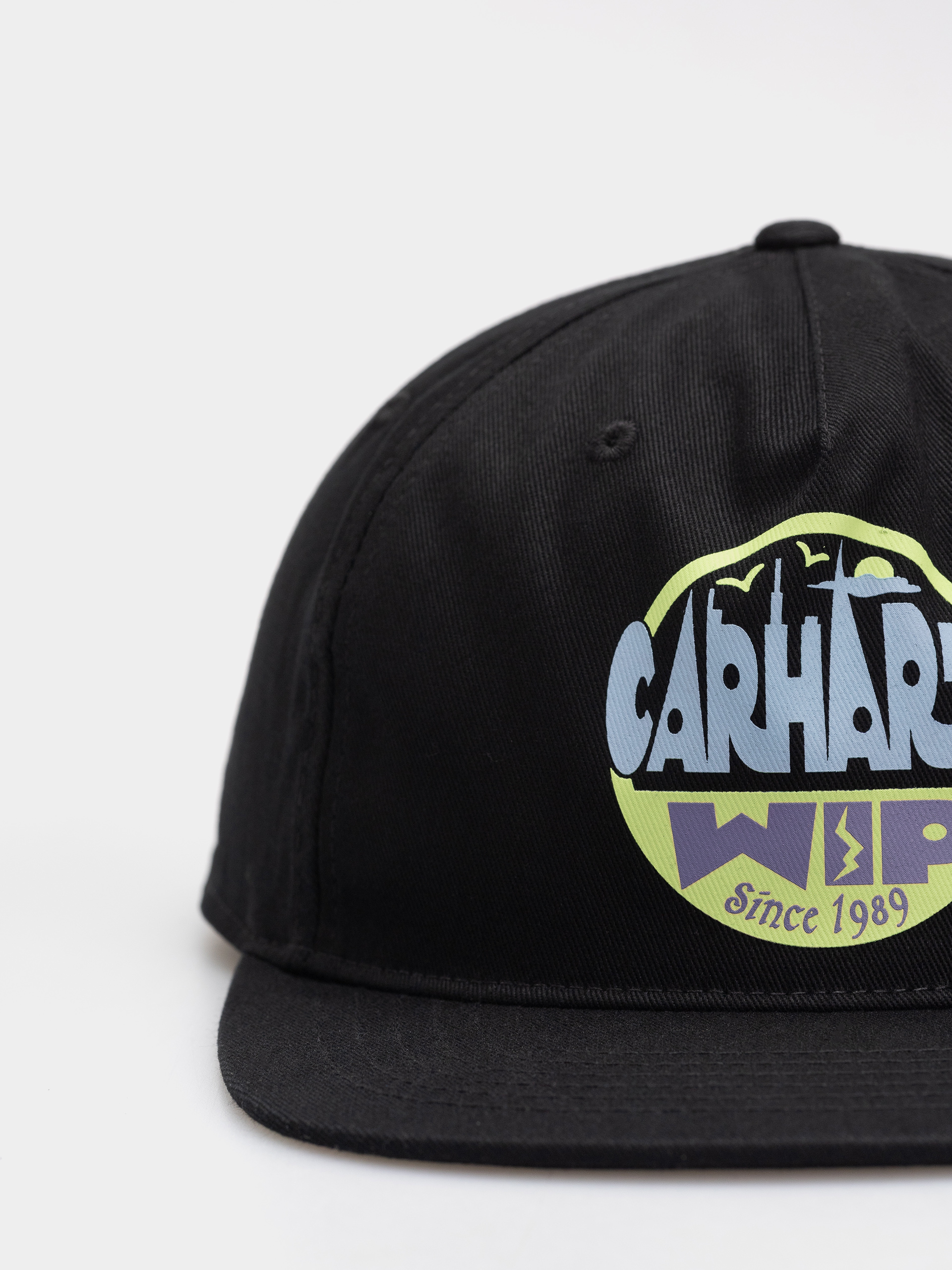 Czapka z daszkiem Carhartt WIP Luggage Label (black)
