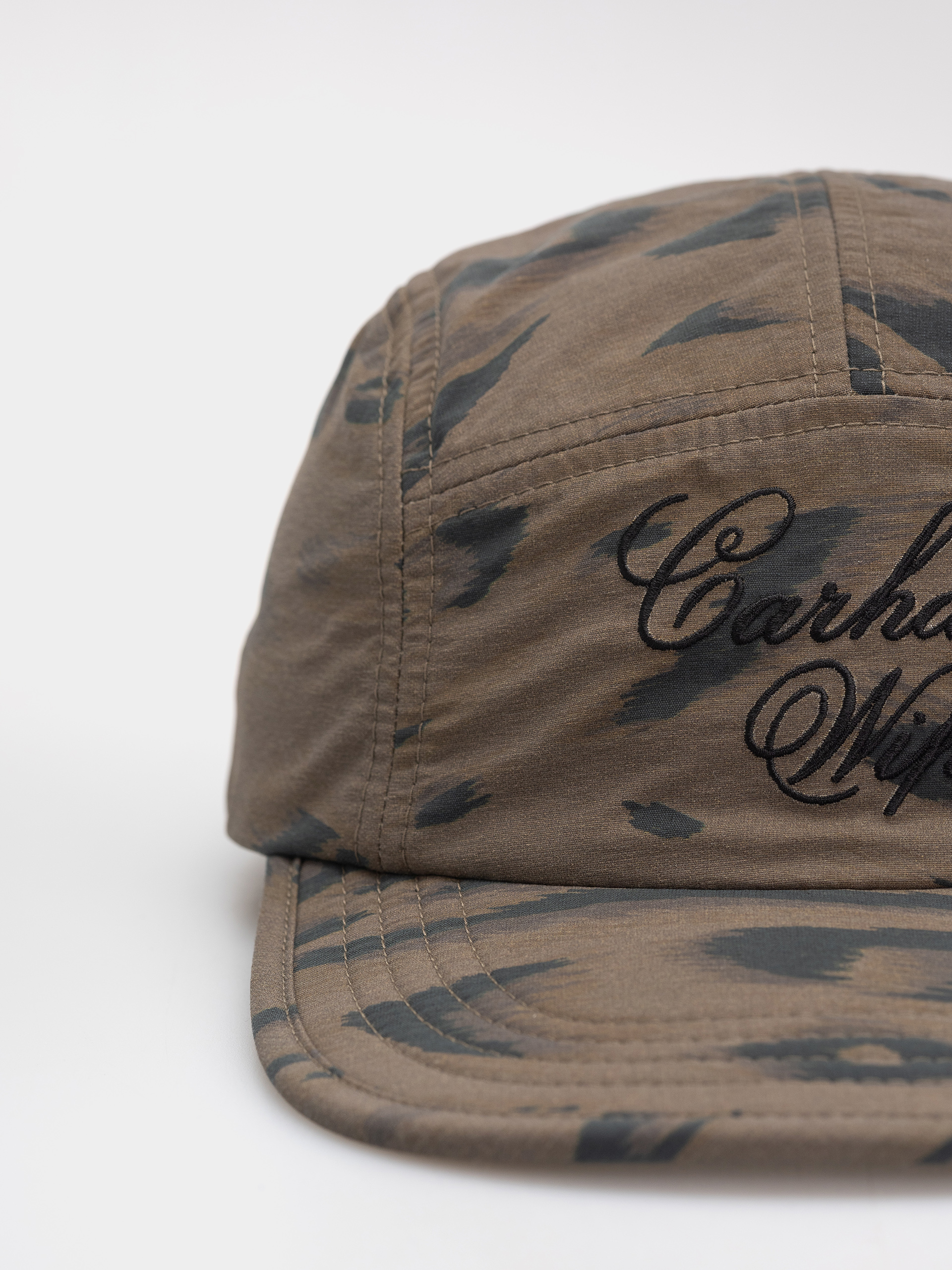Czapka z daszkiem Carhartt WIP Travon (duck feather print cypress/black)