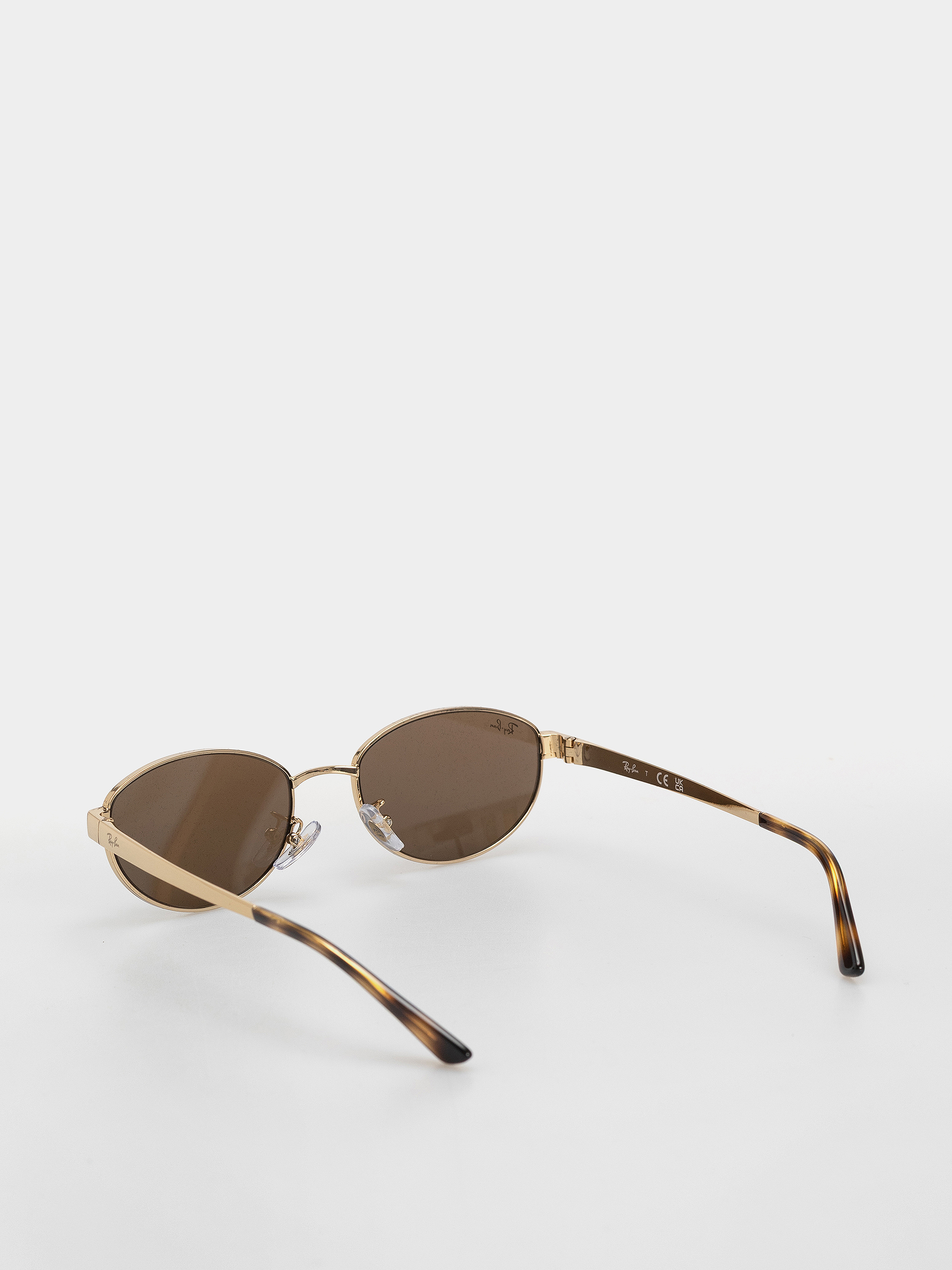 Okulary przeciwsłoneczne Ray-Ban Rb3774D (polerowany złoto arista/ciemnobrązowy)