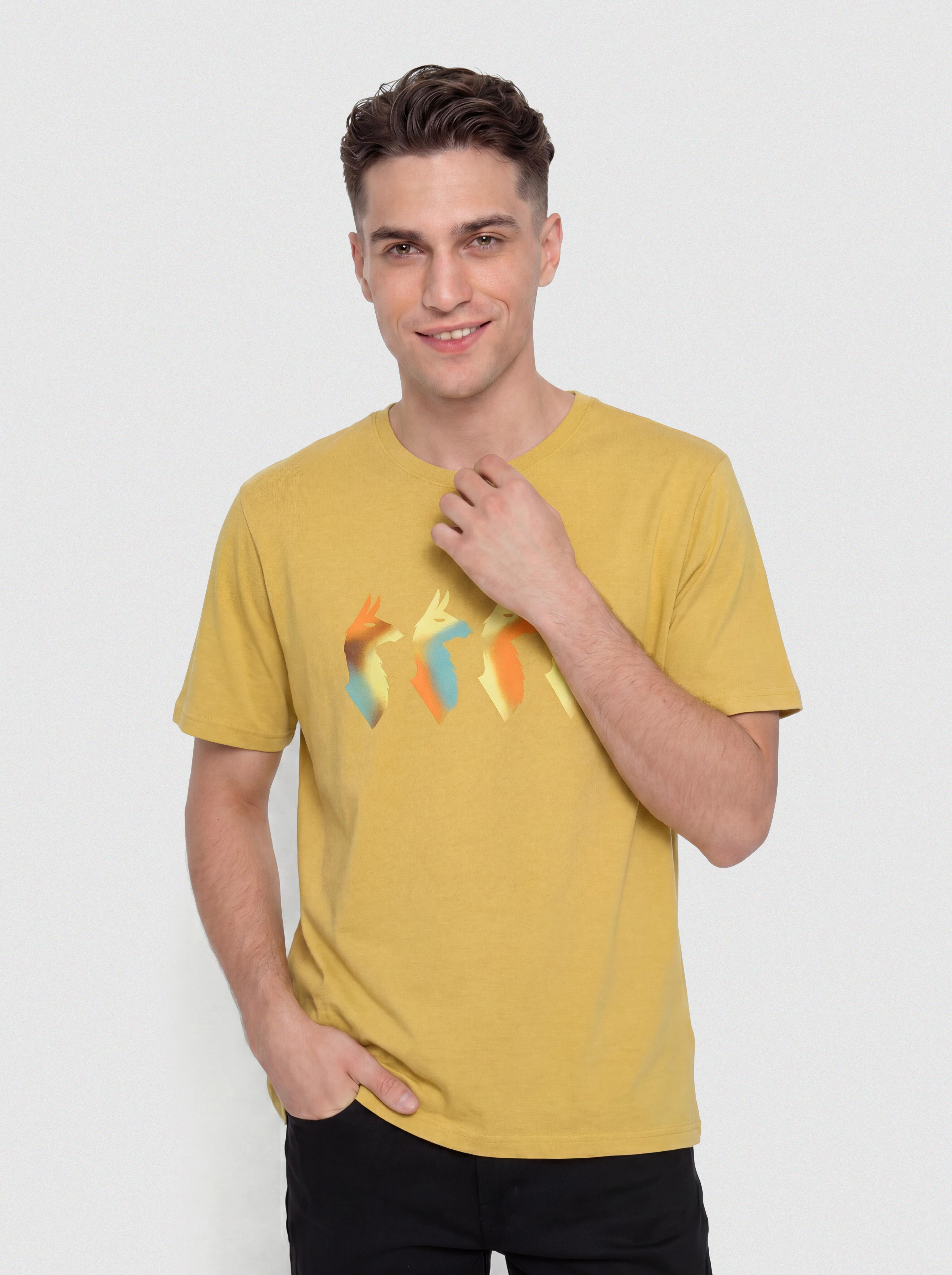 T-shirt Cotopaxi Cuatro Bitmap (husk)