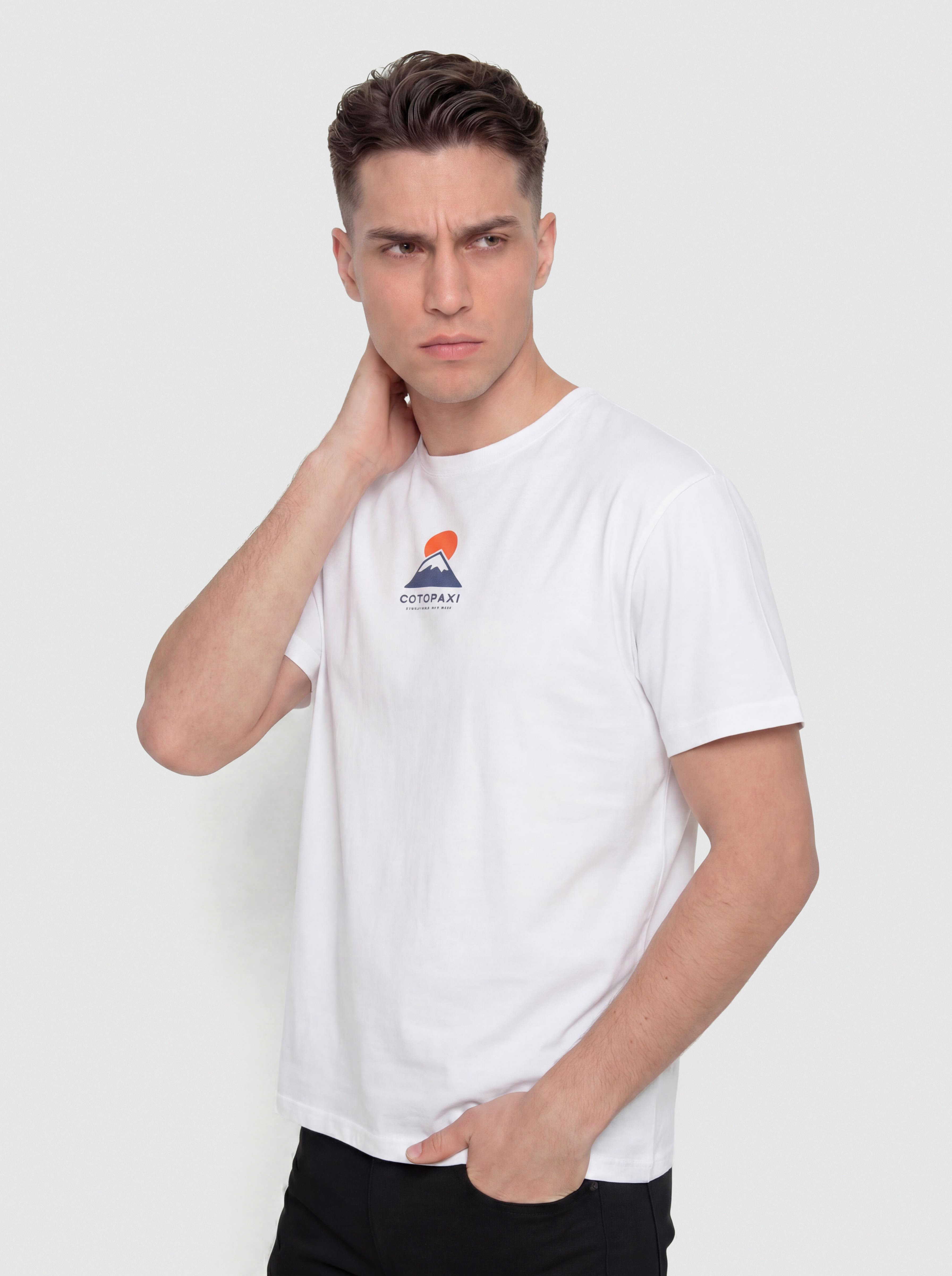 T-shirt Cotopaxi Mountain (white)
