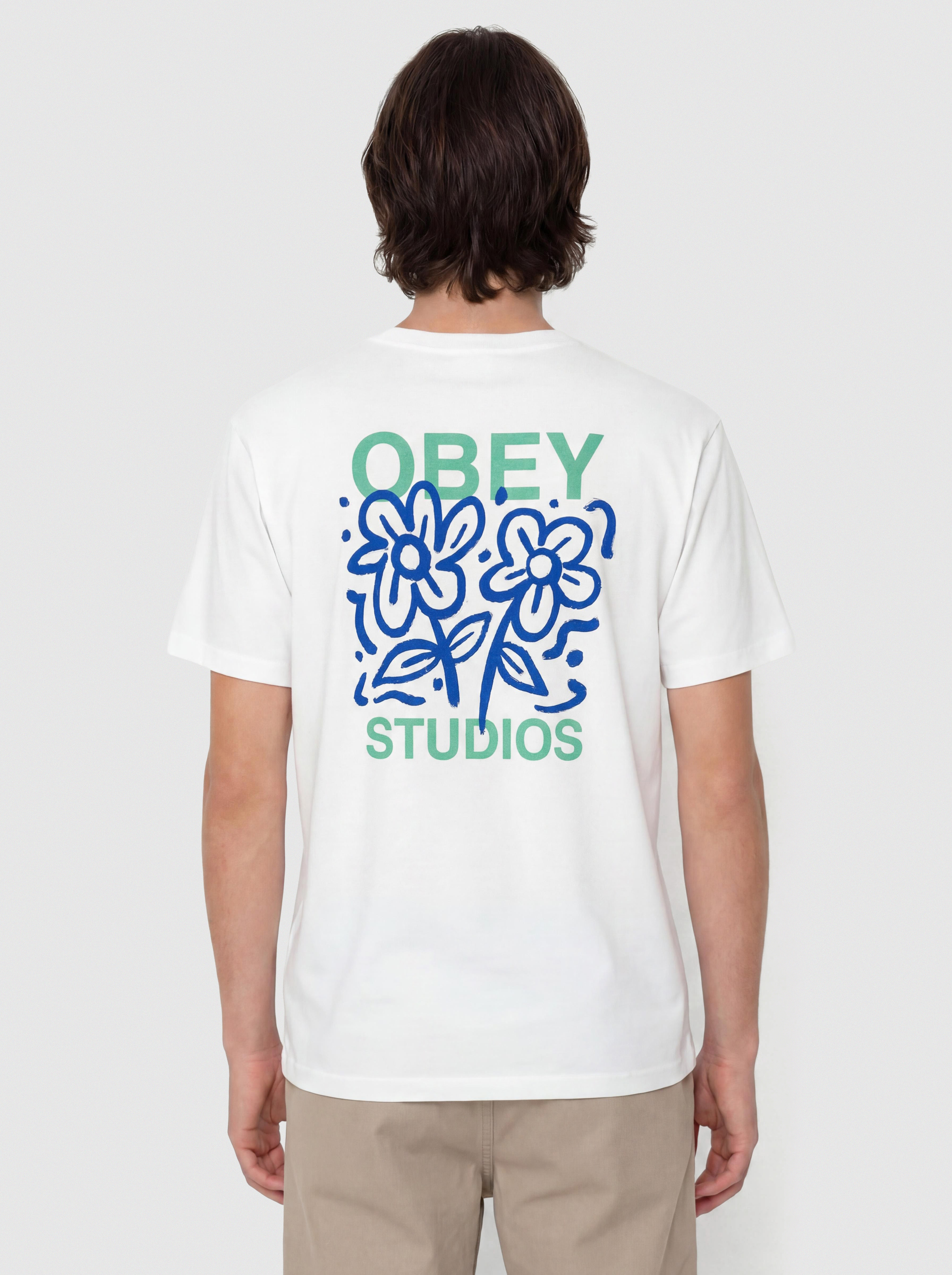 T-shirt OBEY Grown With Love (white)