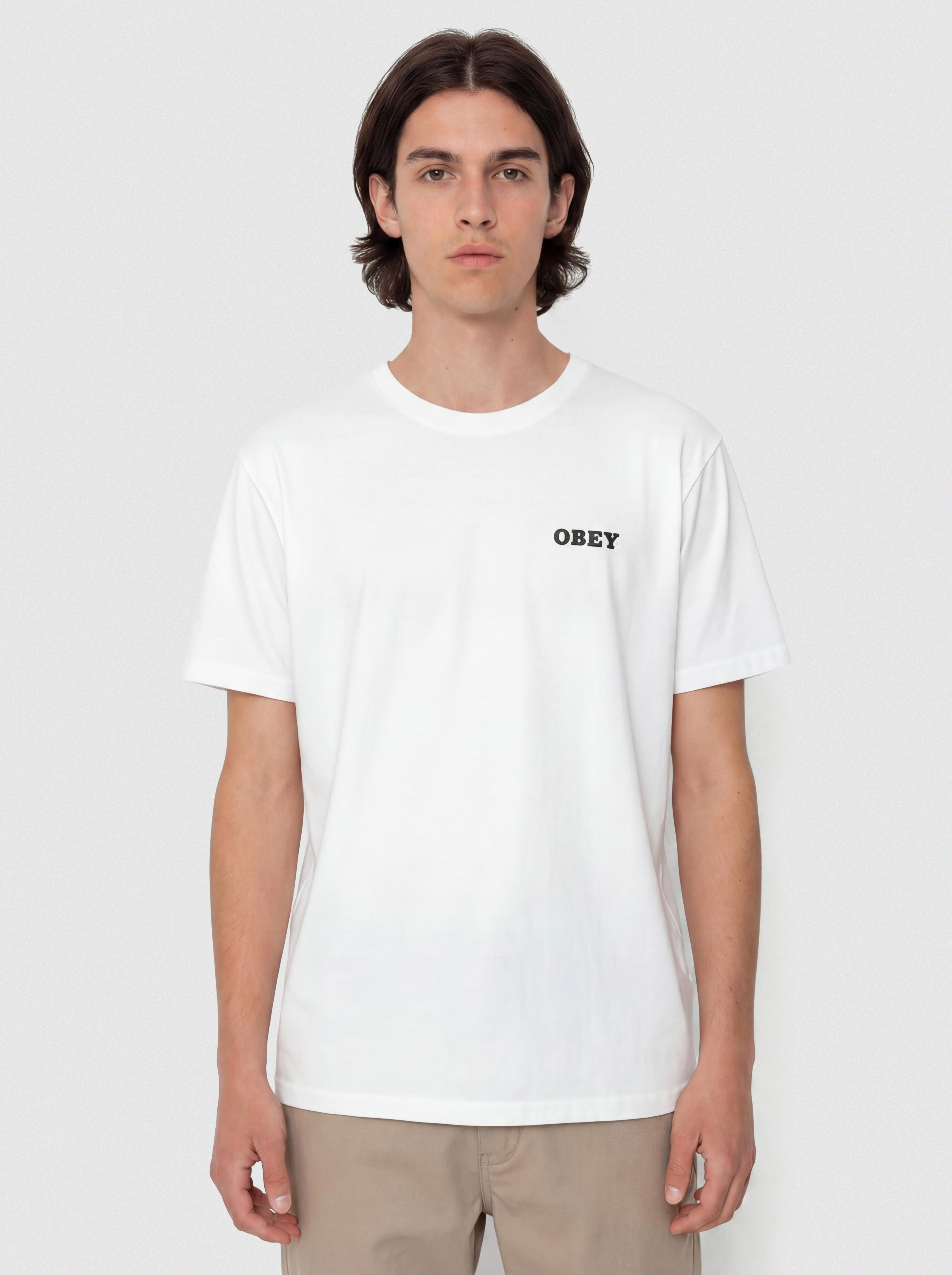 T-shirt OBEY Savage Sounds Leopard (white)
