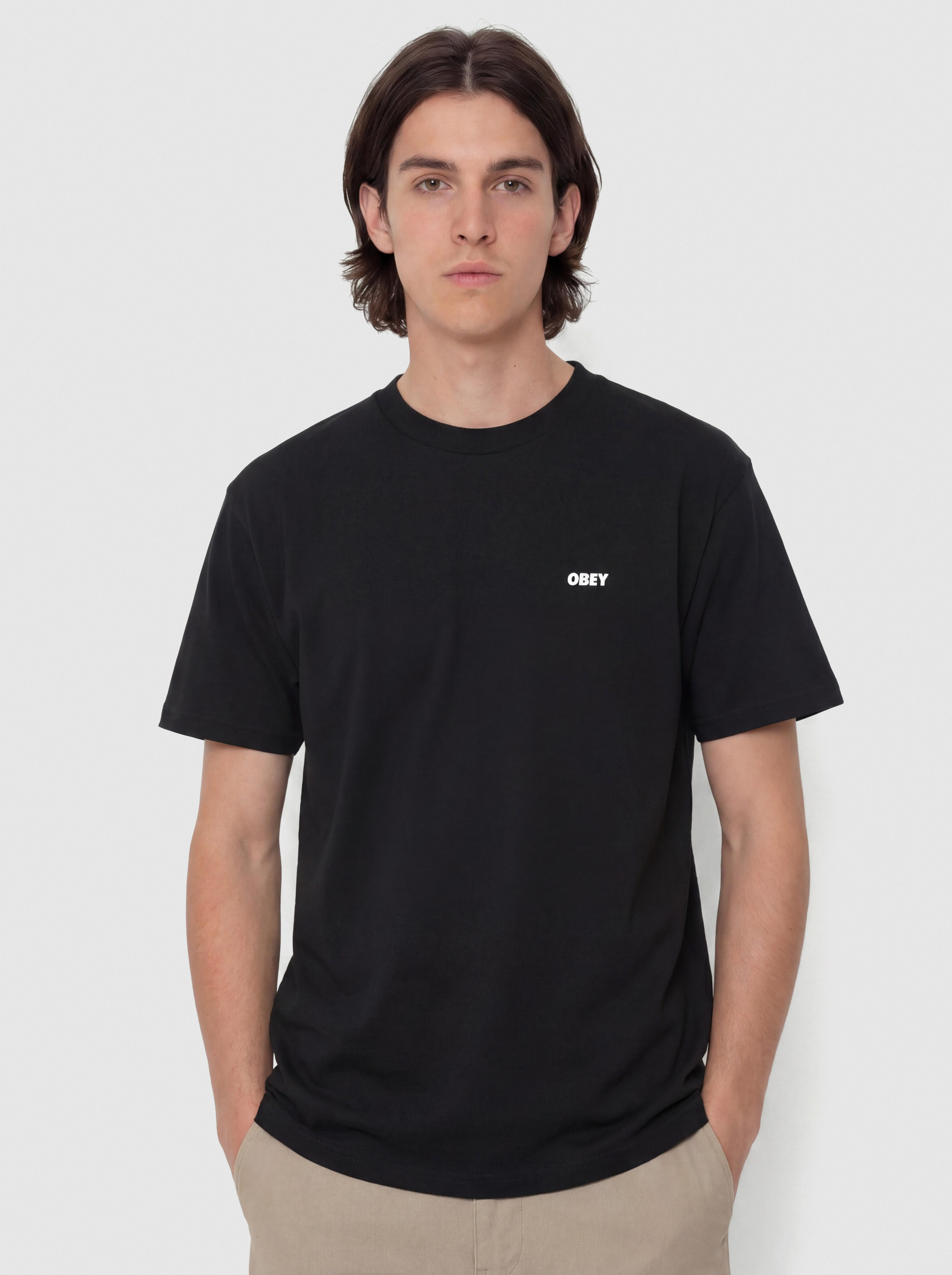 T-shirt OBEY Peep Hole (black)
