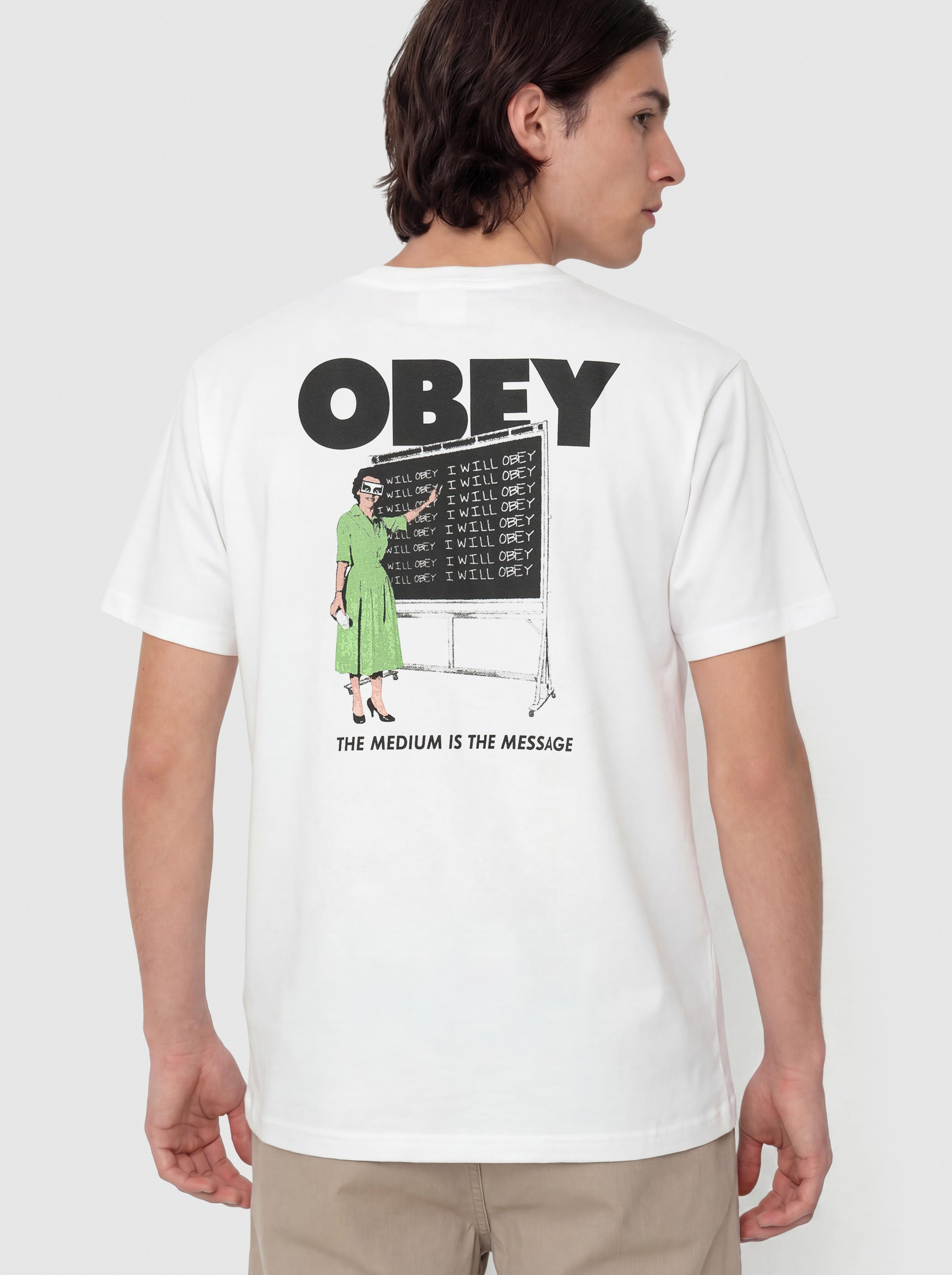 T-shirt OBEY I Will Obey (white)