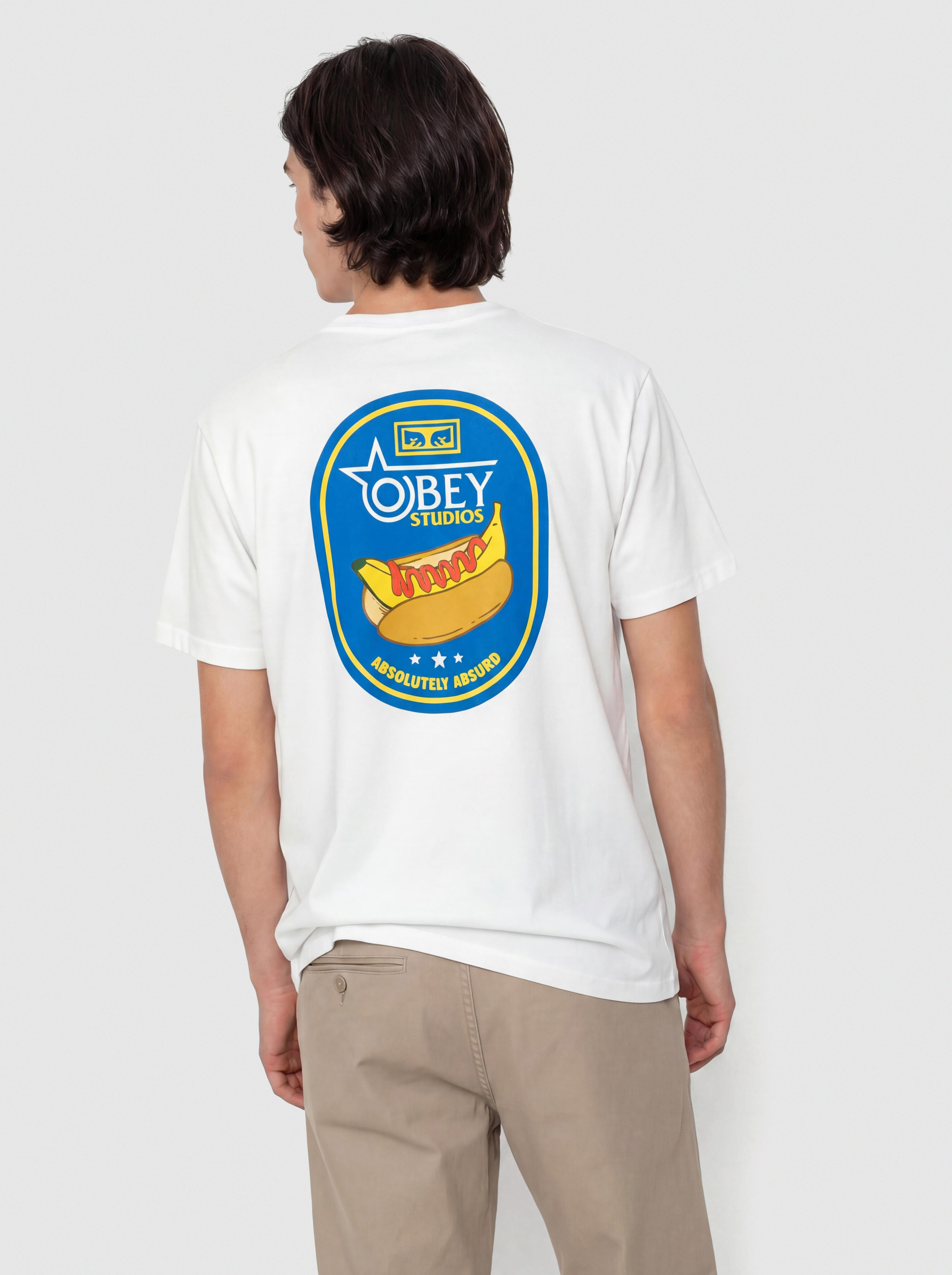 T-shirt OBEY Absolutely Absurd (white)