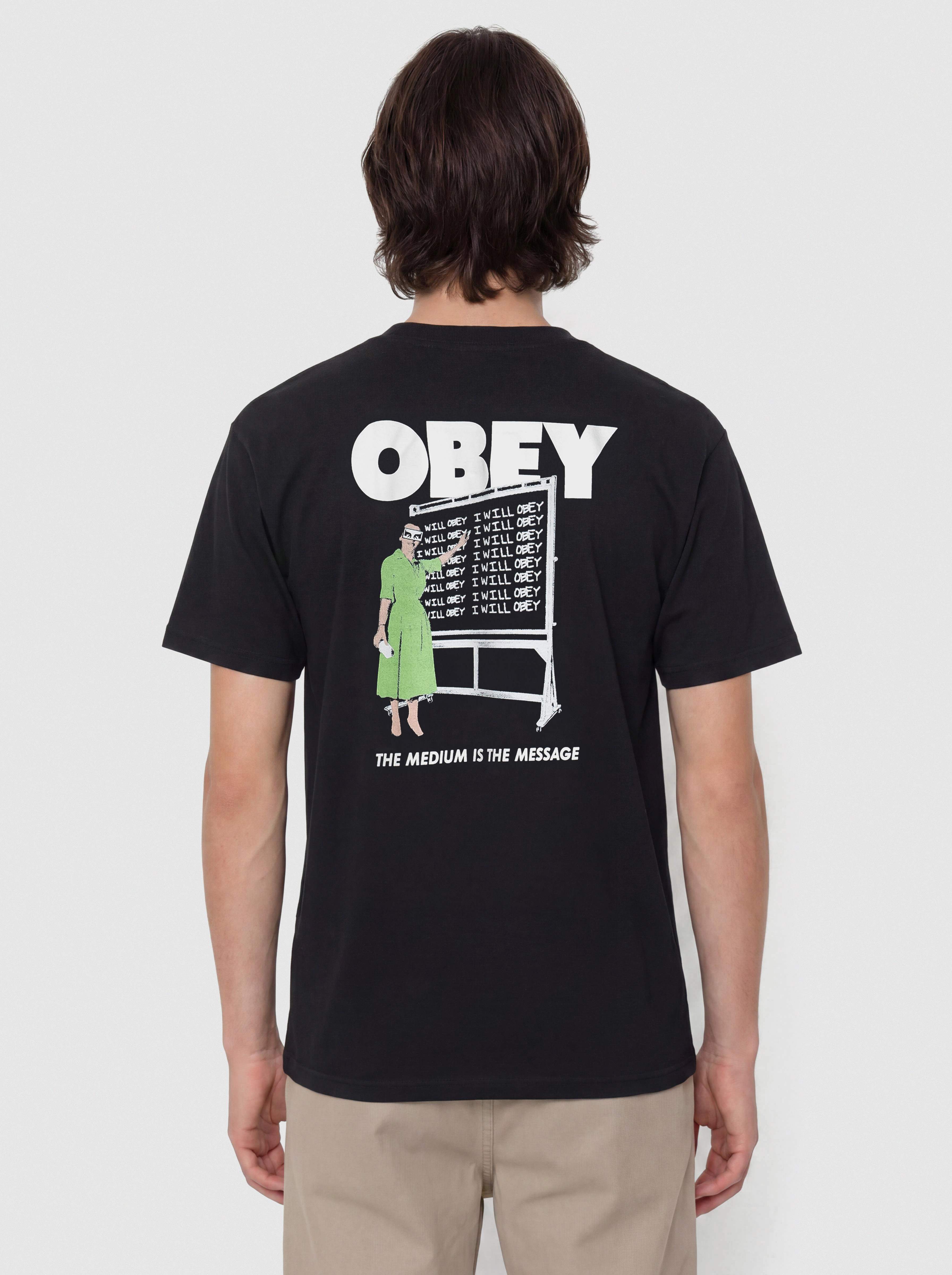 T-shirt OBEY I Will Obey (black)