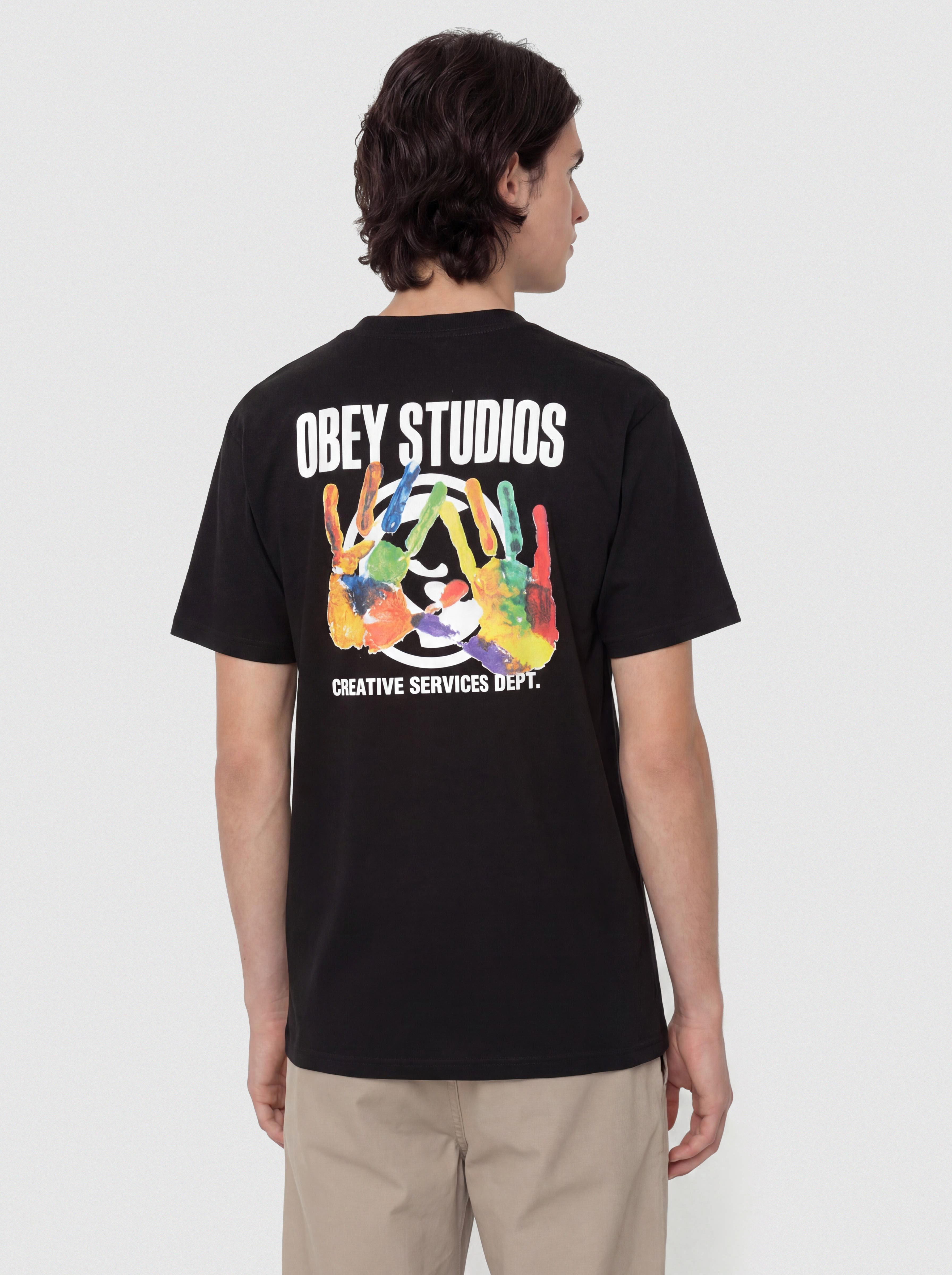 T-shirt OBEY Creative Services Dept. (black)
