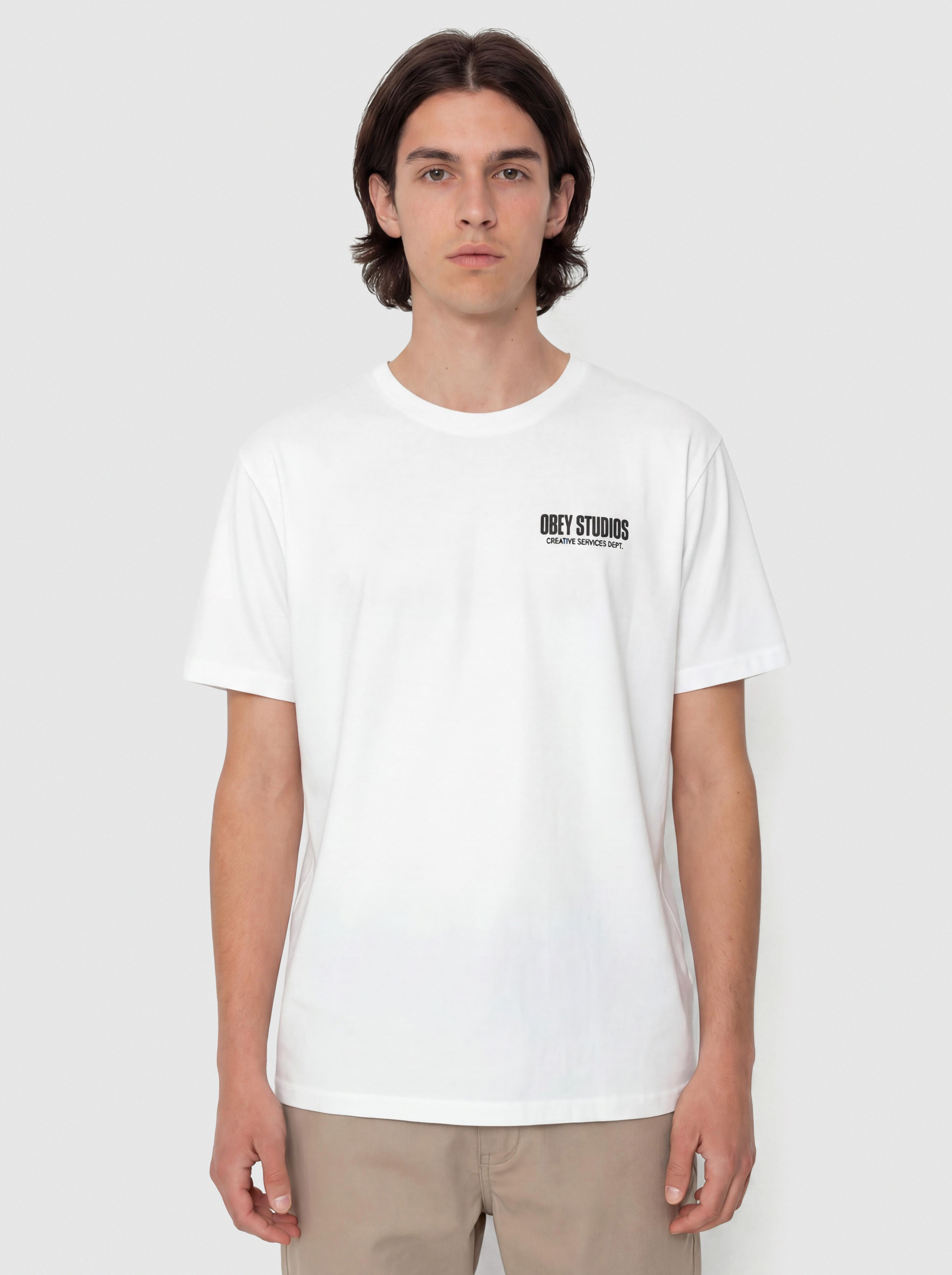 T-shirt OBEY Creative Services Dept. (white)