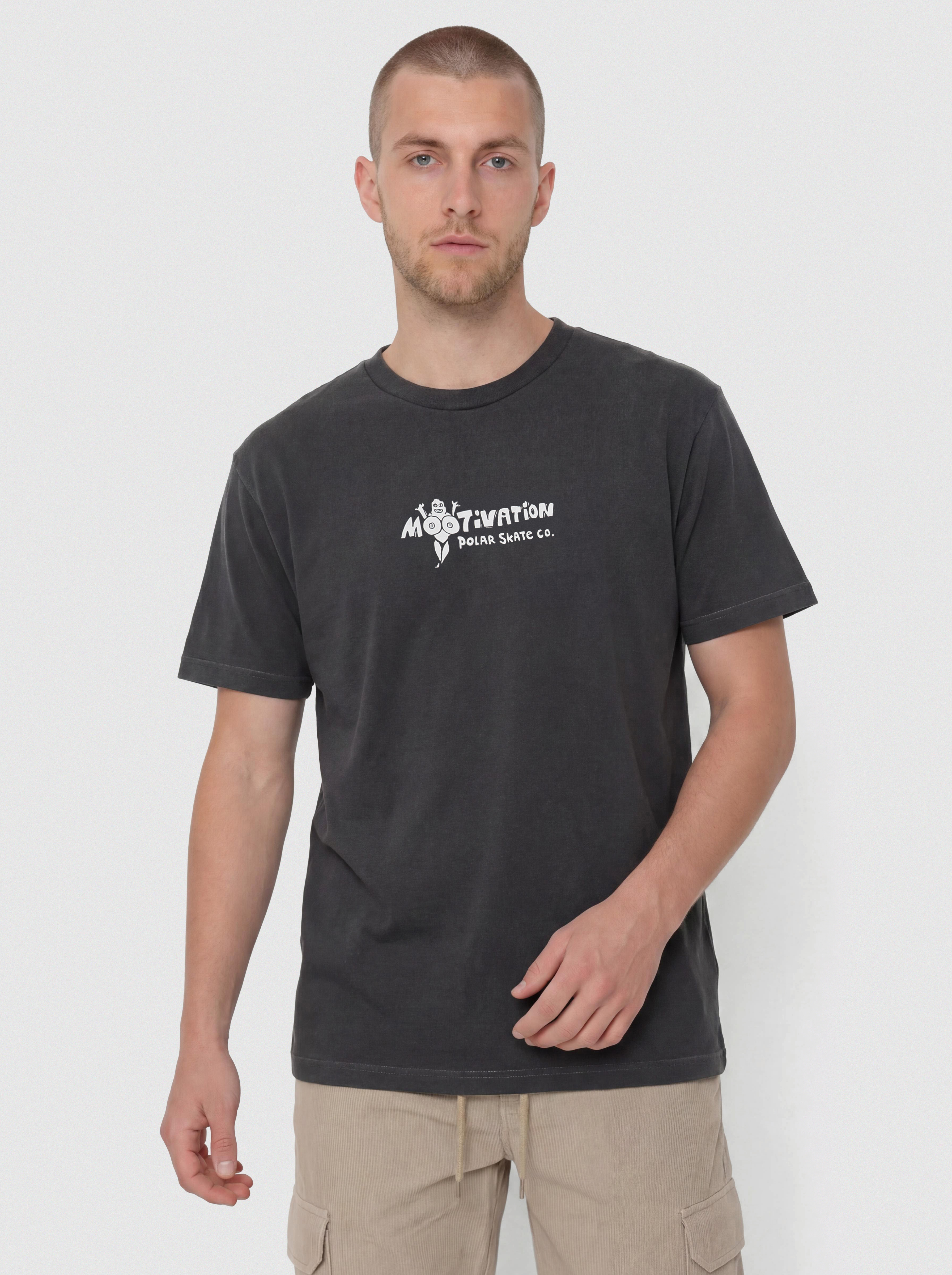 T-shirt Polar Skate Band Mootivation (silver black)
