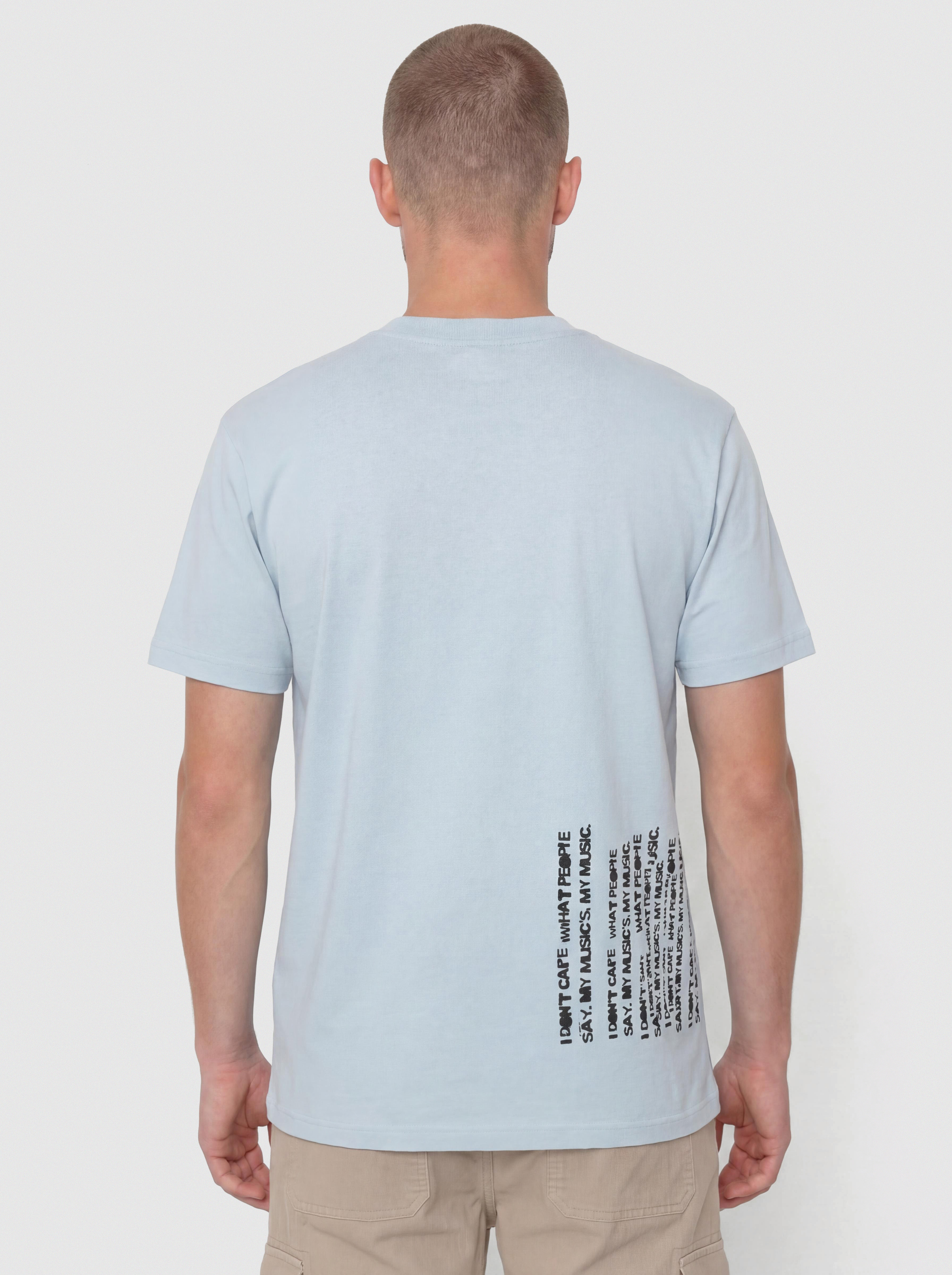 T-shirt Polar Skate My Music (light blue)