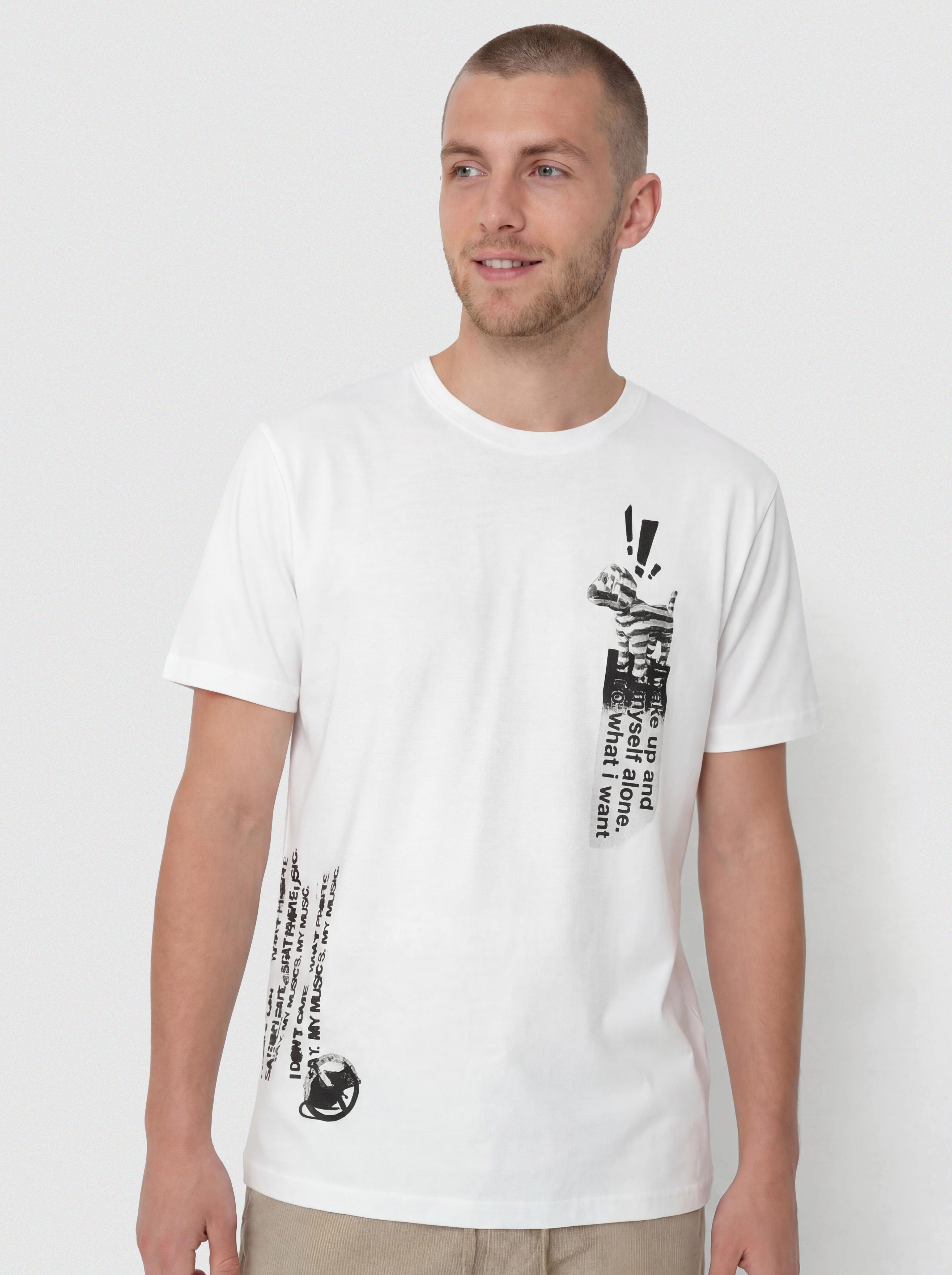 T-shirt Polar Skate My Music (white)