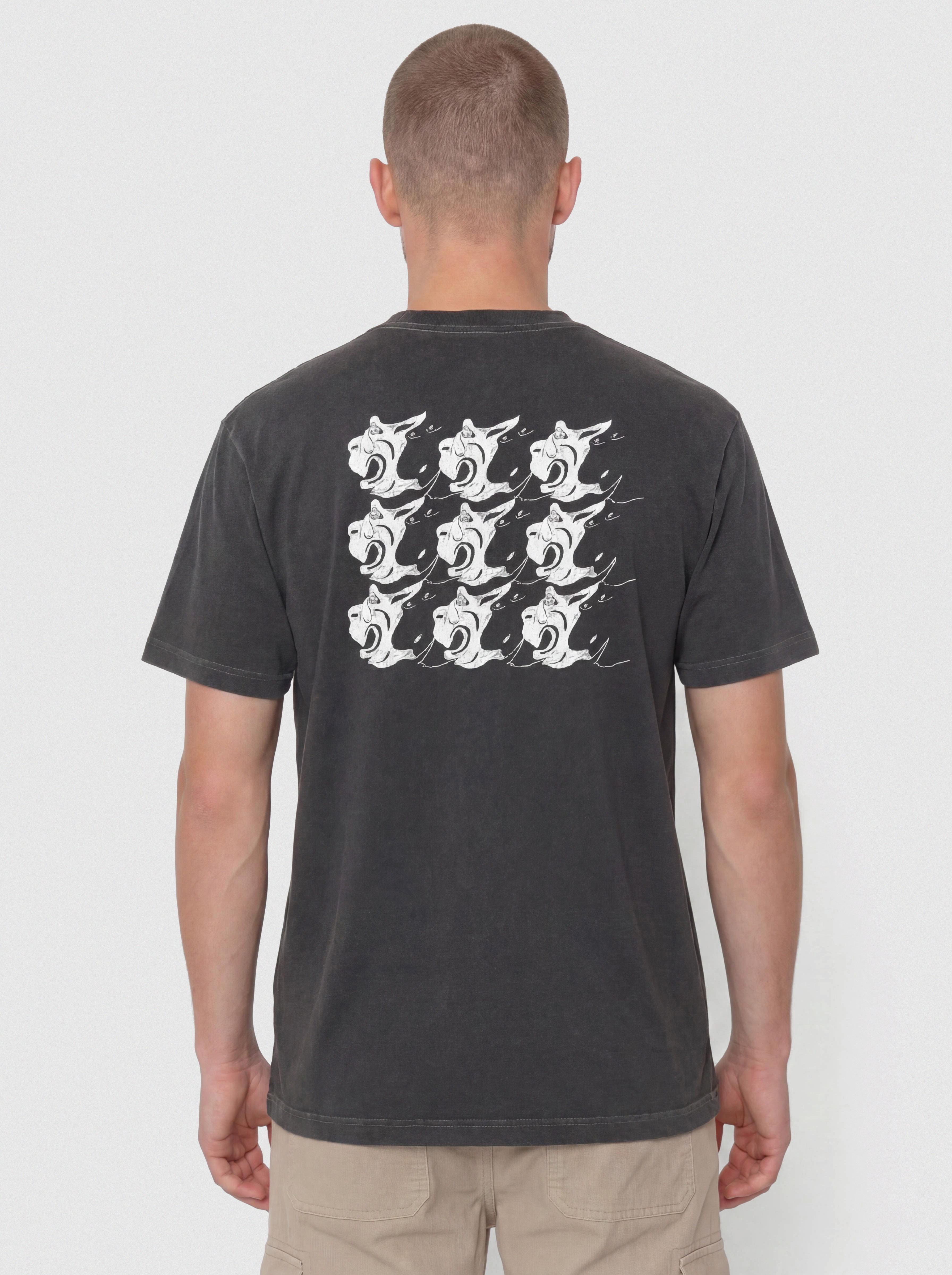 T-shirt Polar Skate 2 Guys (silver black)