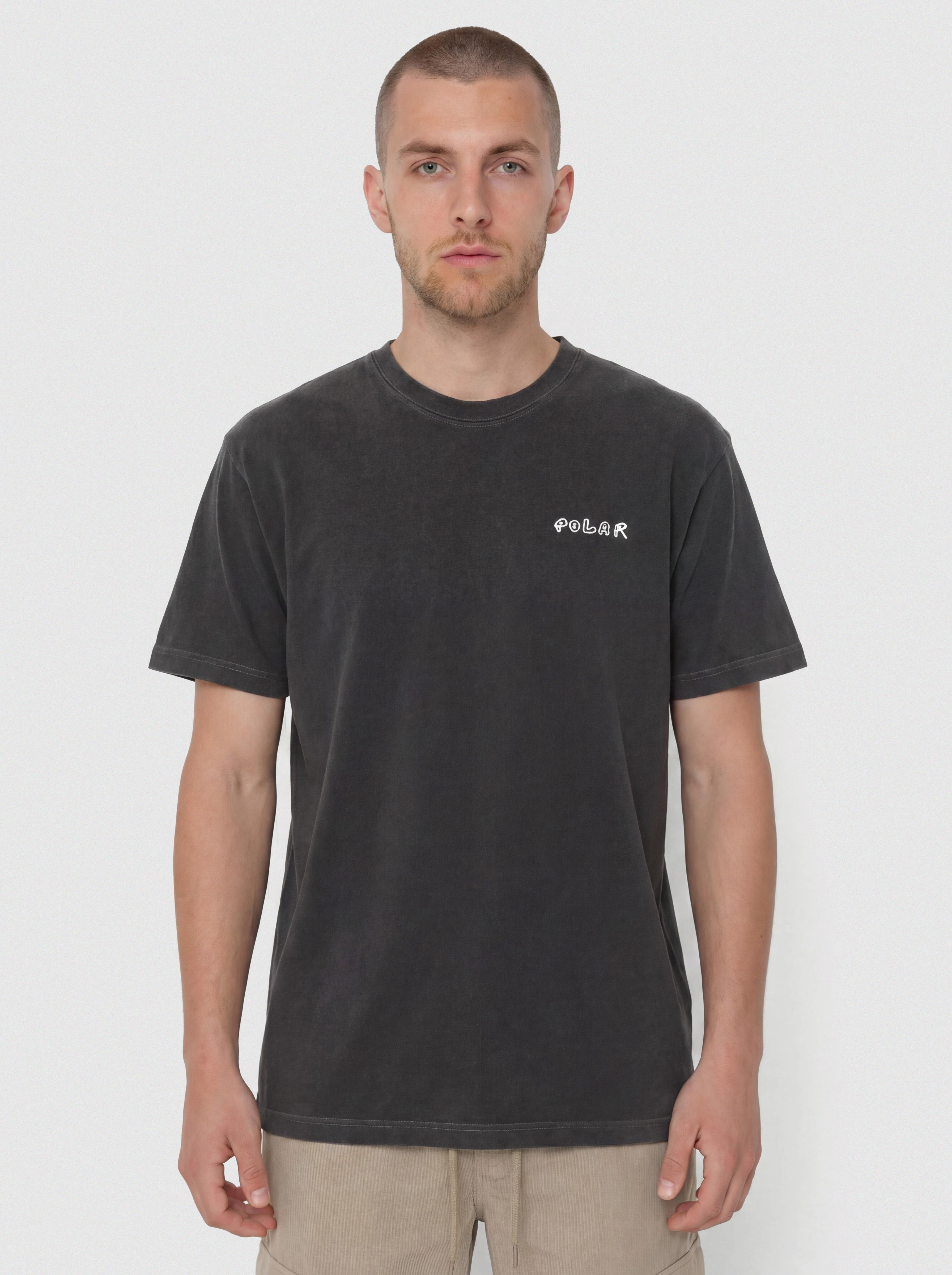 T-shirt Polar Skate 2 Guys (silver black)