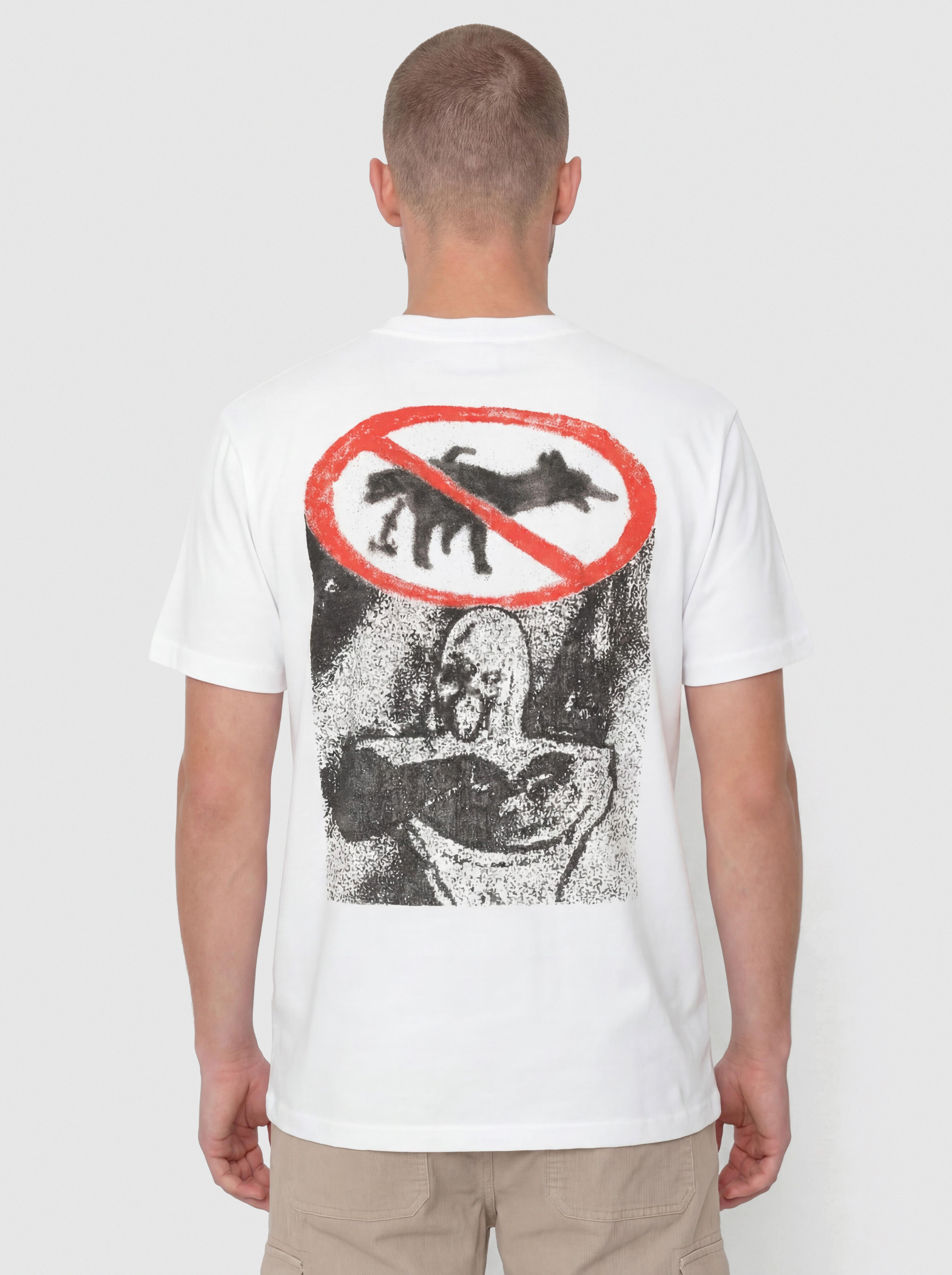 T-shirt Polar Skate Lost & Found (white)
