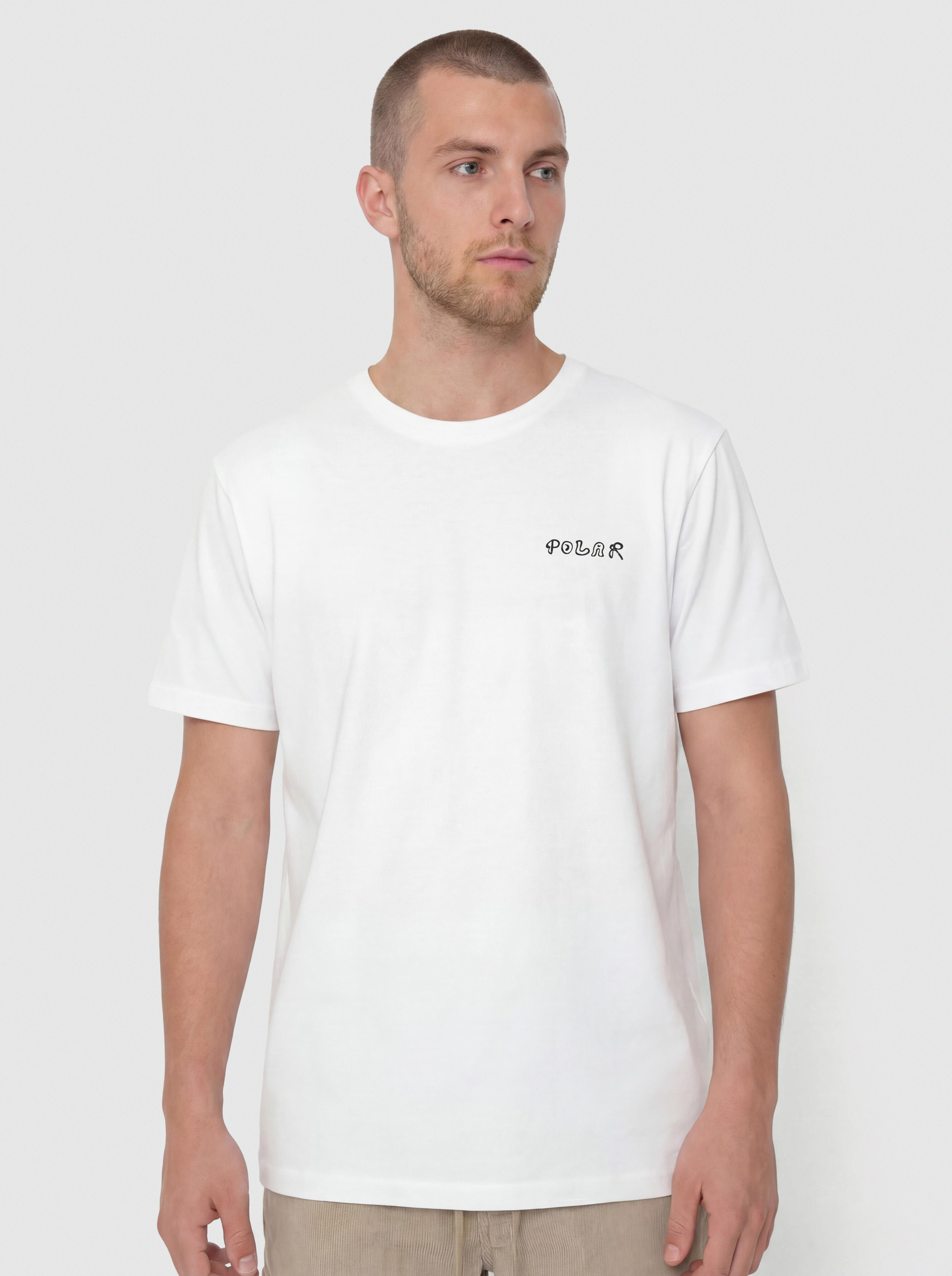 T-shirt Polar Skate 2 Guys (white)