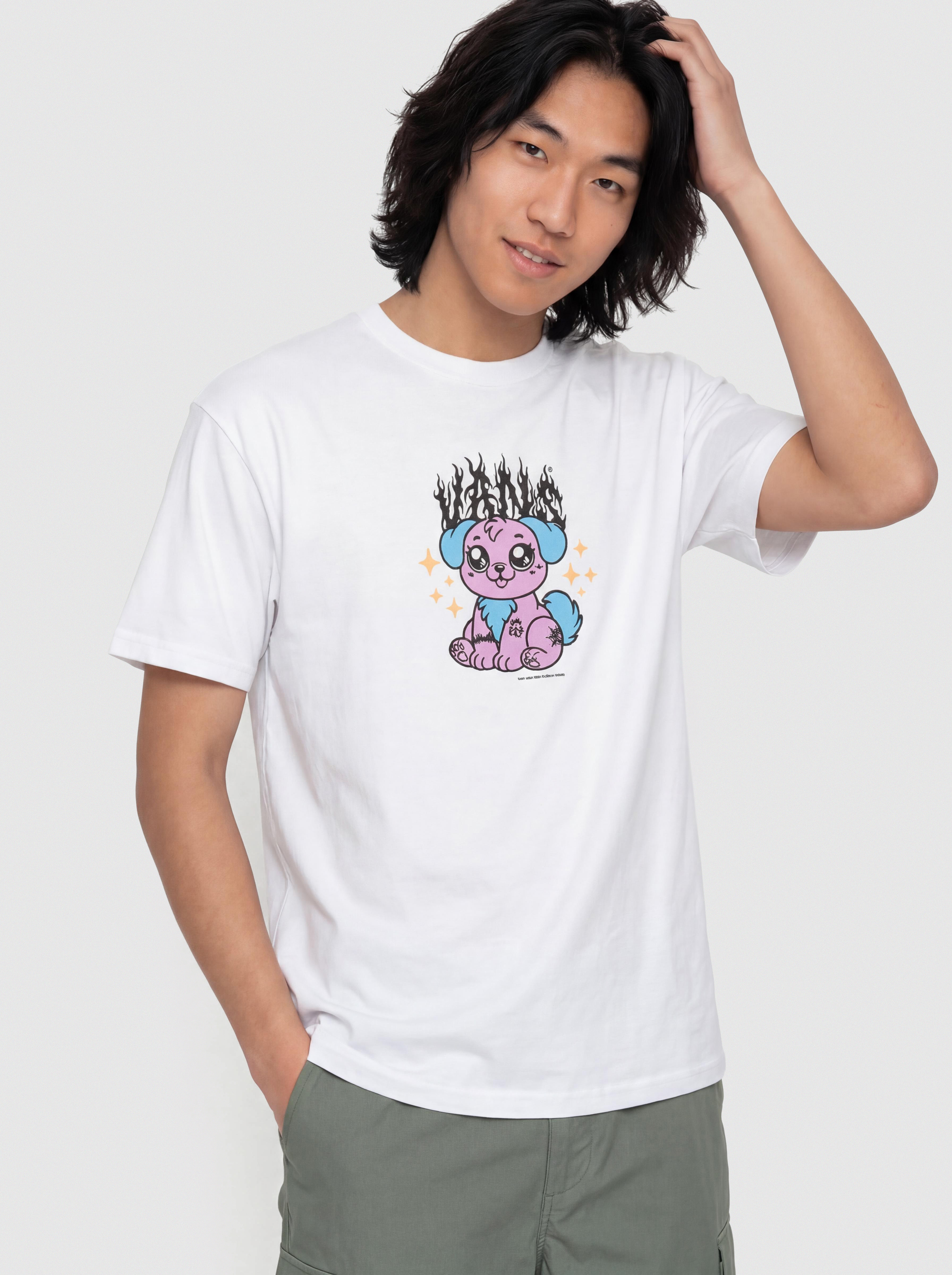 T-shirt Vans Puppy Loose (white)