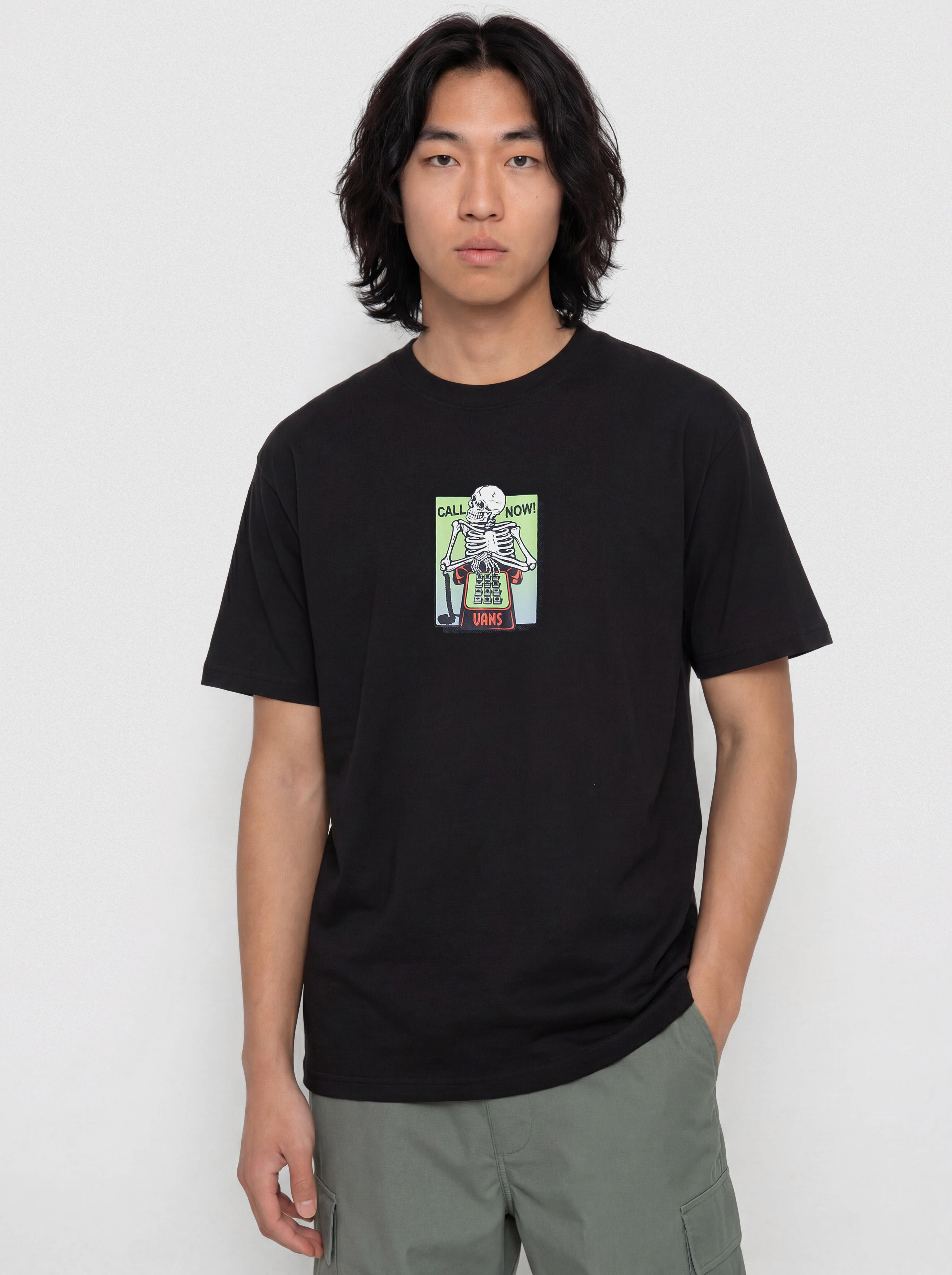 T-shirt Vans Call Now (black)