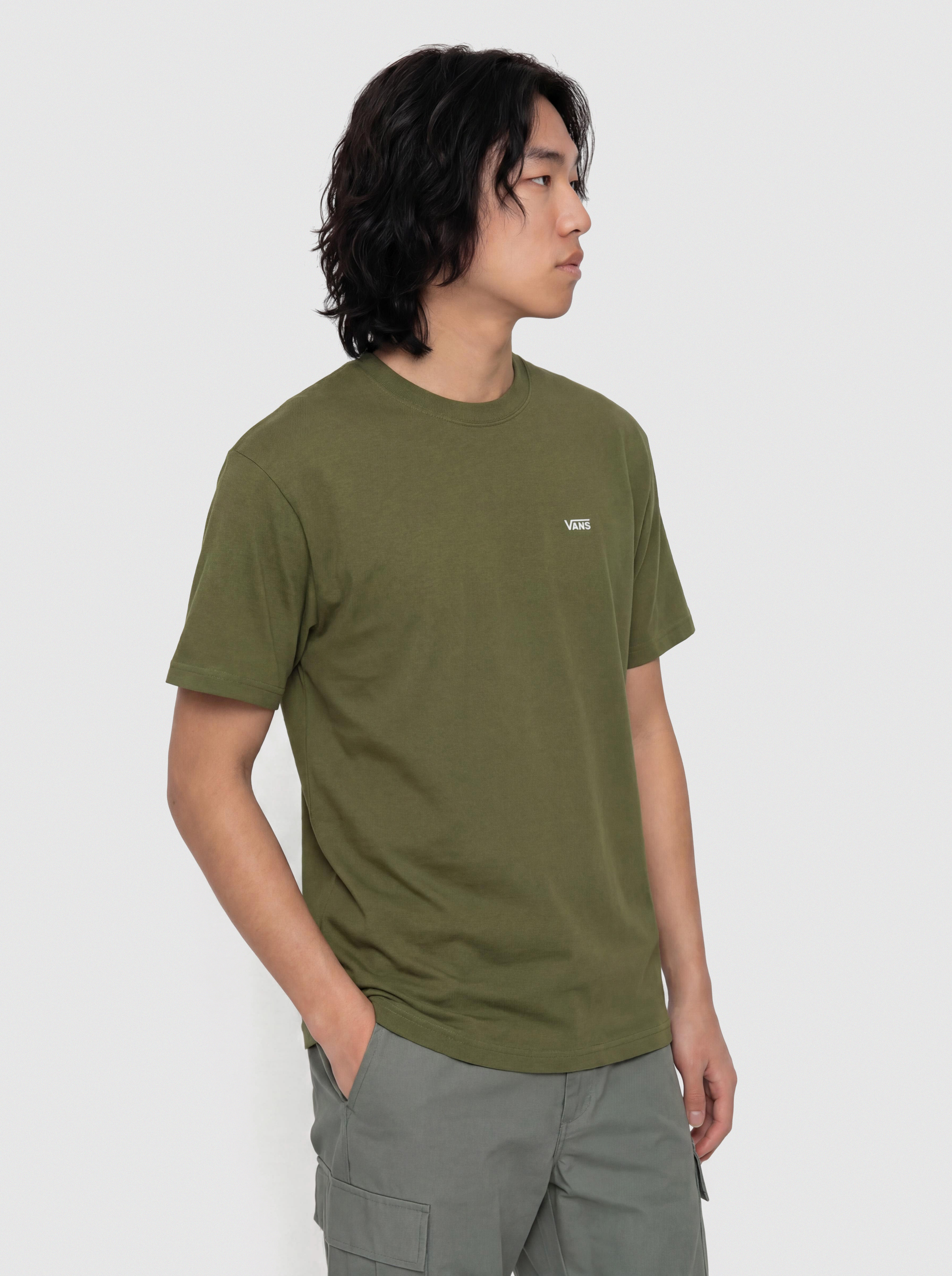 T-shirt Vans Left Chest II Loose (green balsam)