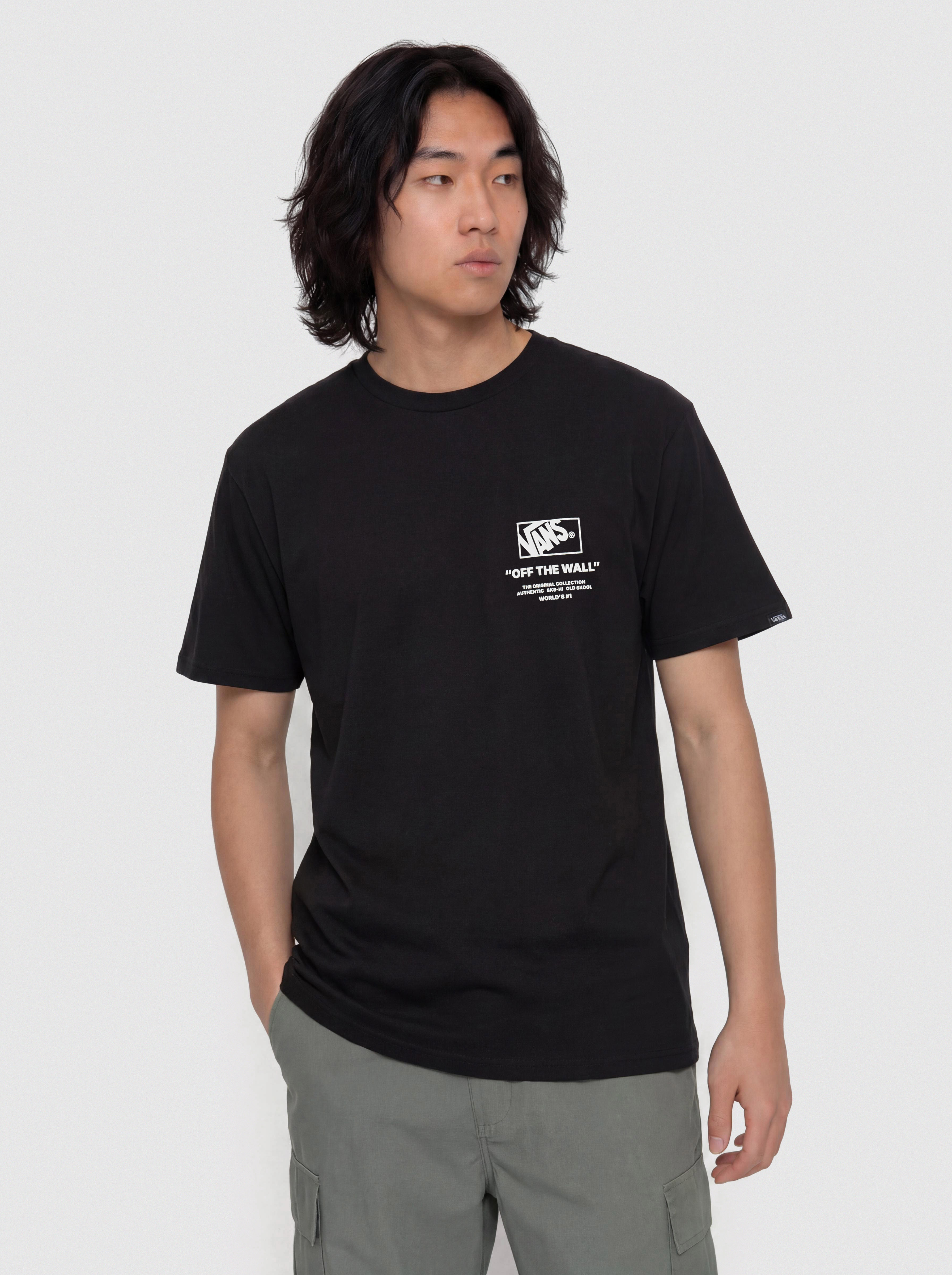 T-shirt Vans Stacked Hi (black/white)