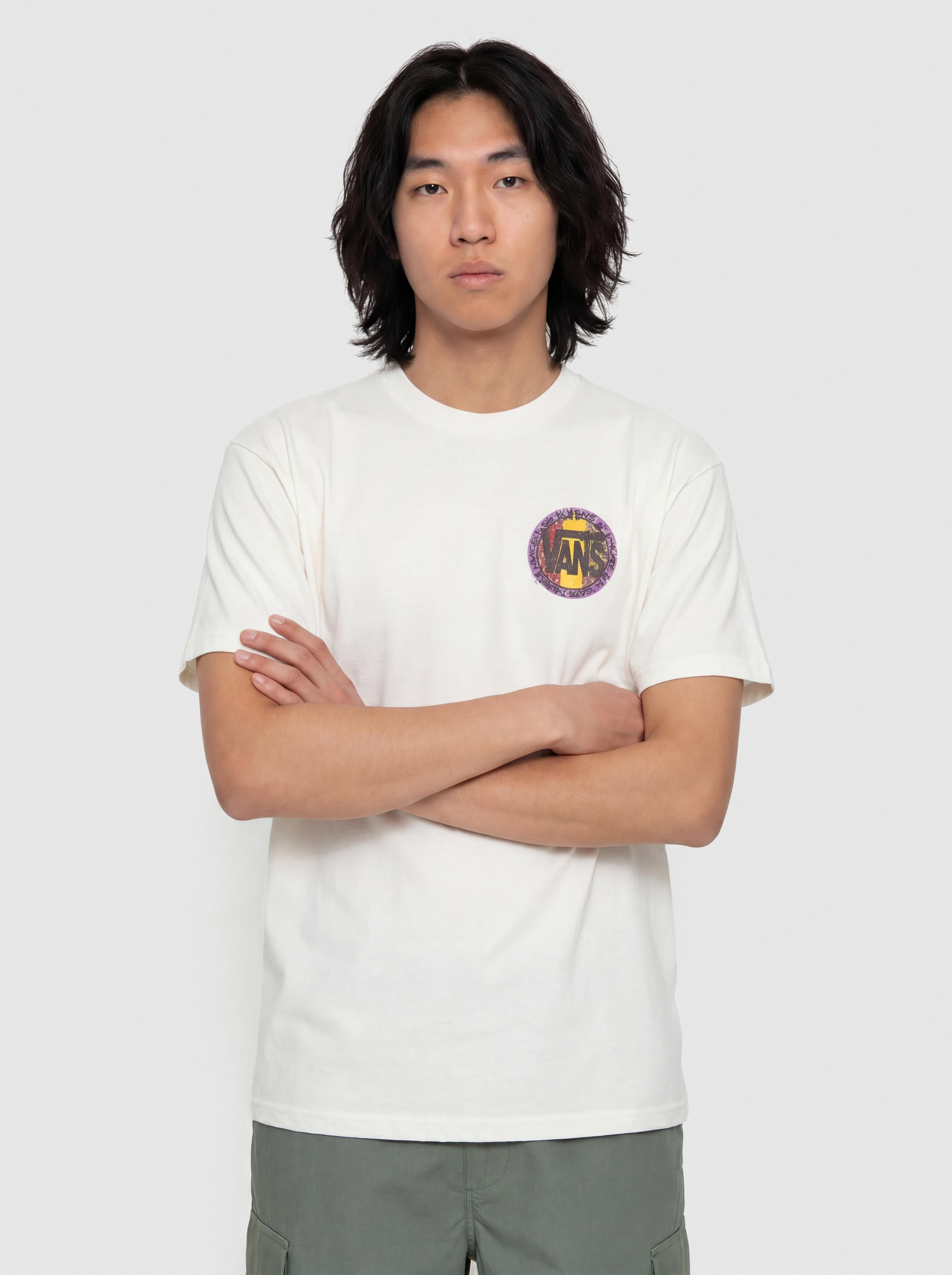 T-shirt Vans Blotched Circle (marshmallow)