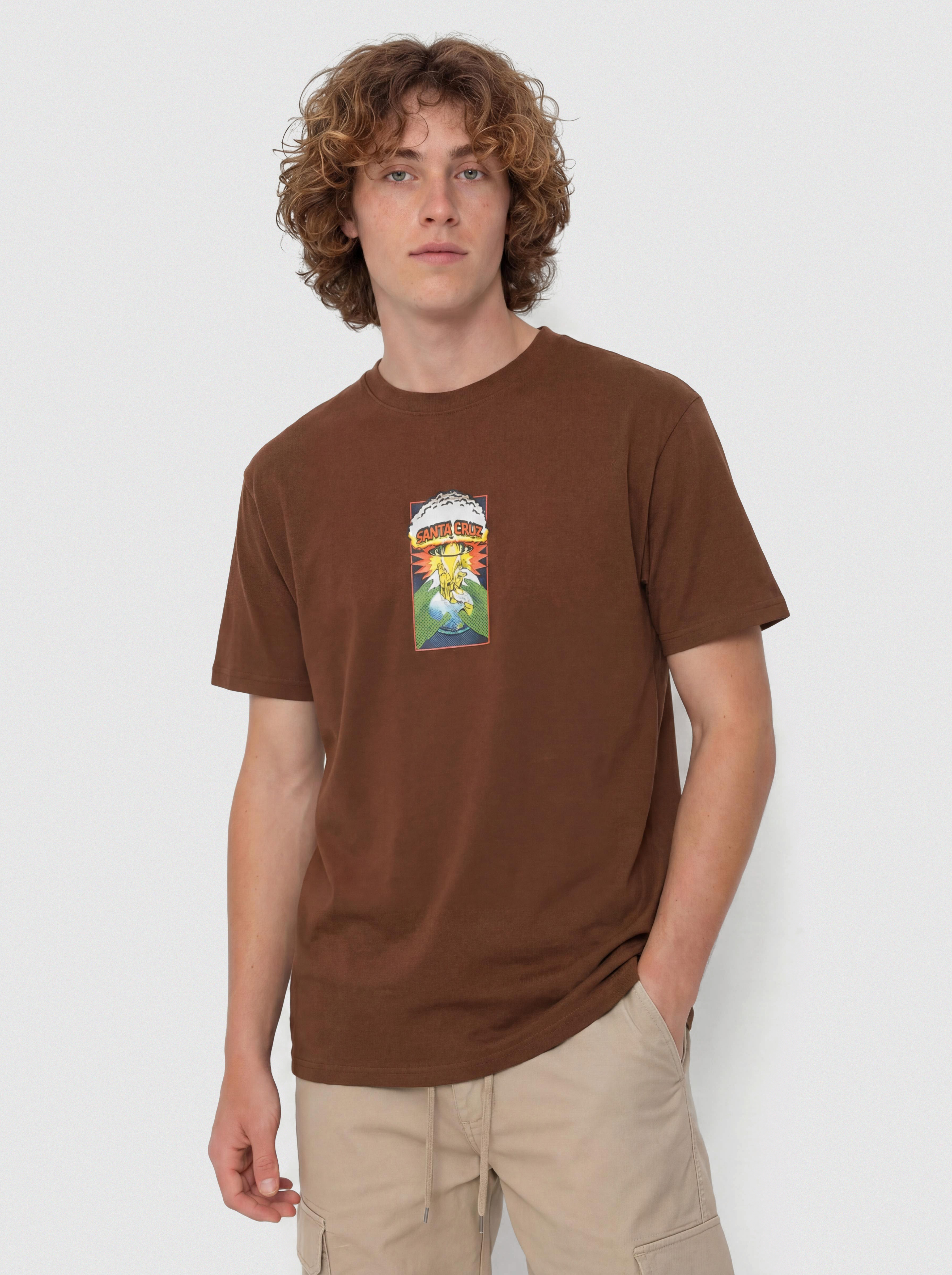 T-shirt Santa Cruz Kendall Eotw Front (sepia brown)