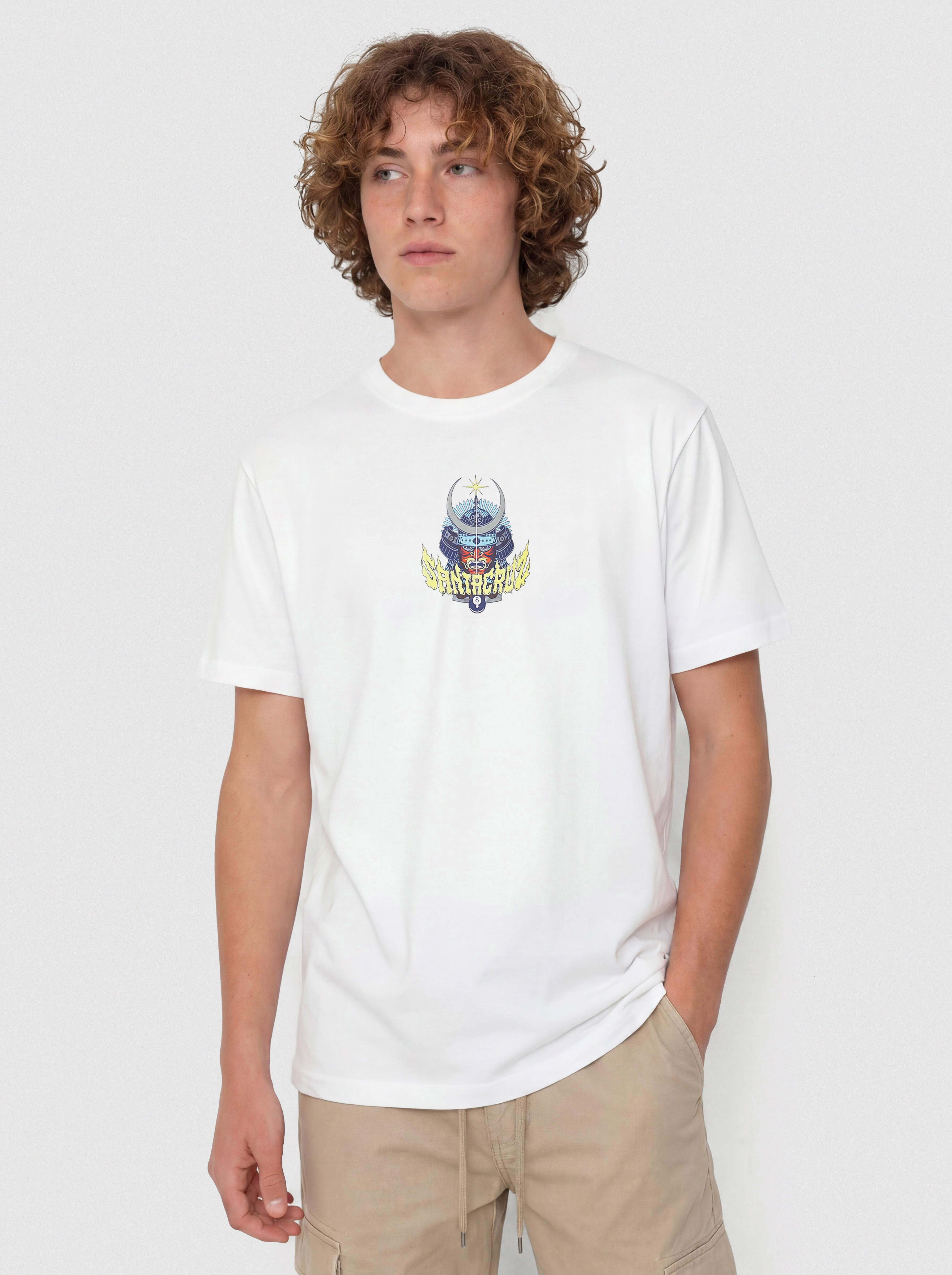 T-shirt Santa Cruz Winkowski Samurai Fnt (white)